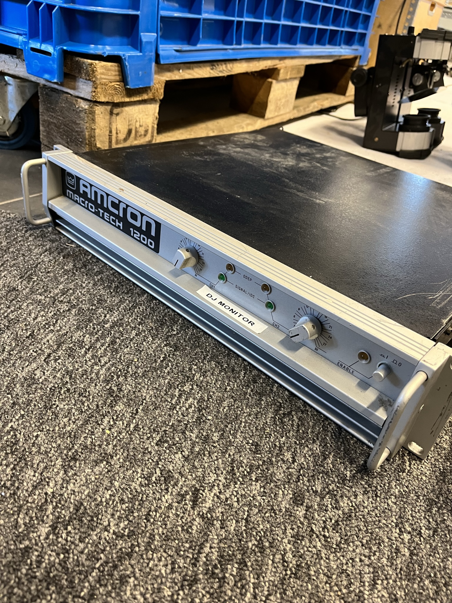 AMCRON microtech 1200 通電確認済み AMCRON microtech 1200 通電確認済み AMCRON microtech 1200 通電確認