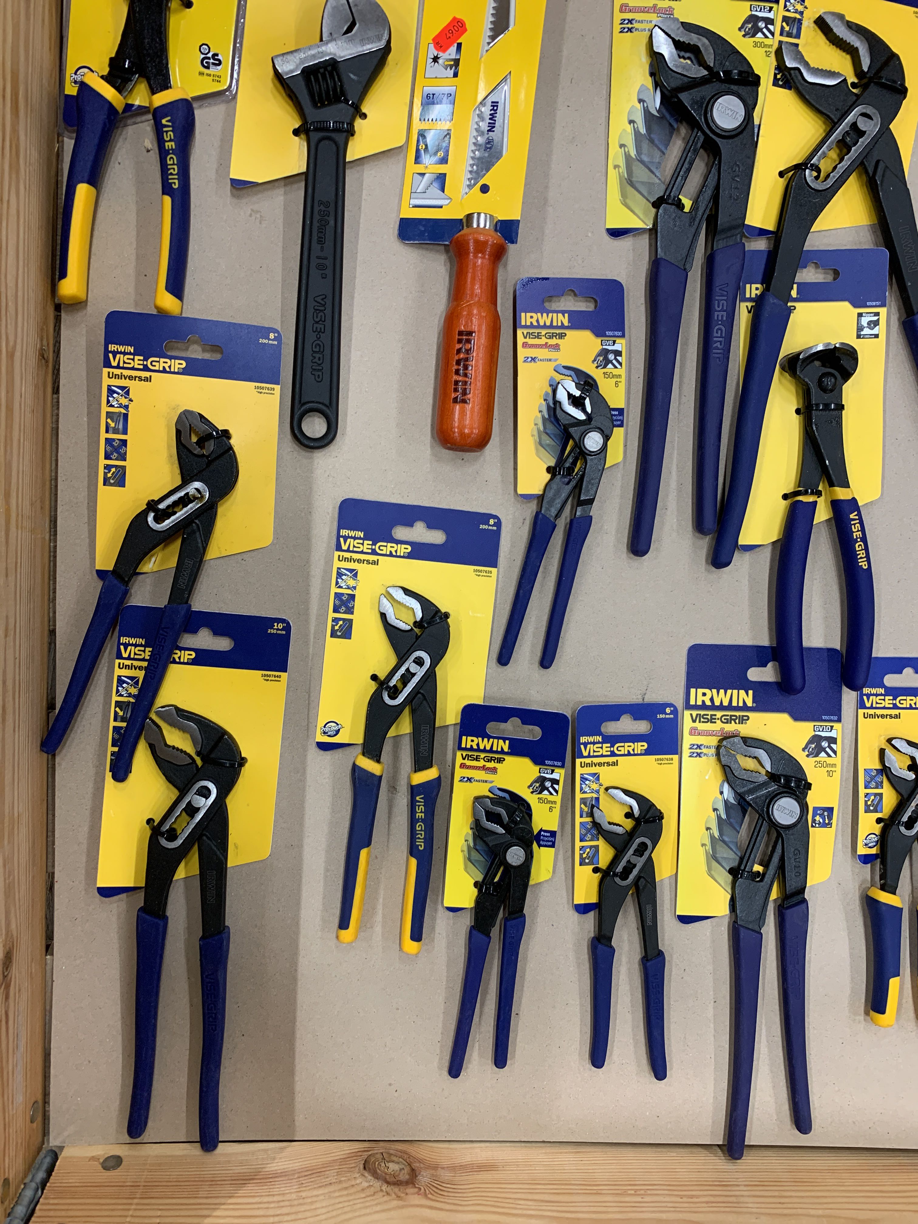 Assortment of polygrip tools Irwin - PS Auction - We value the future ...