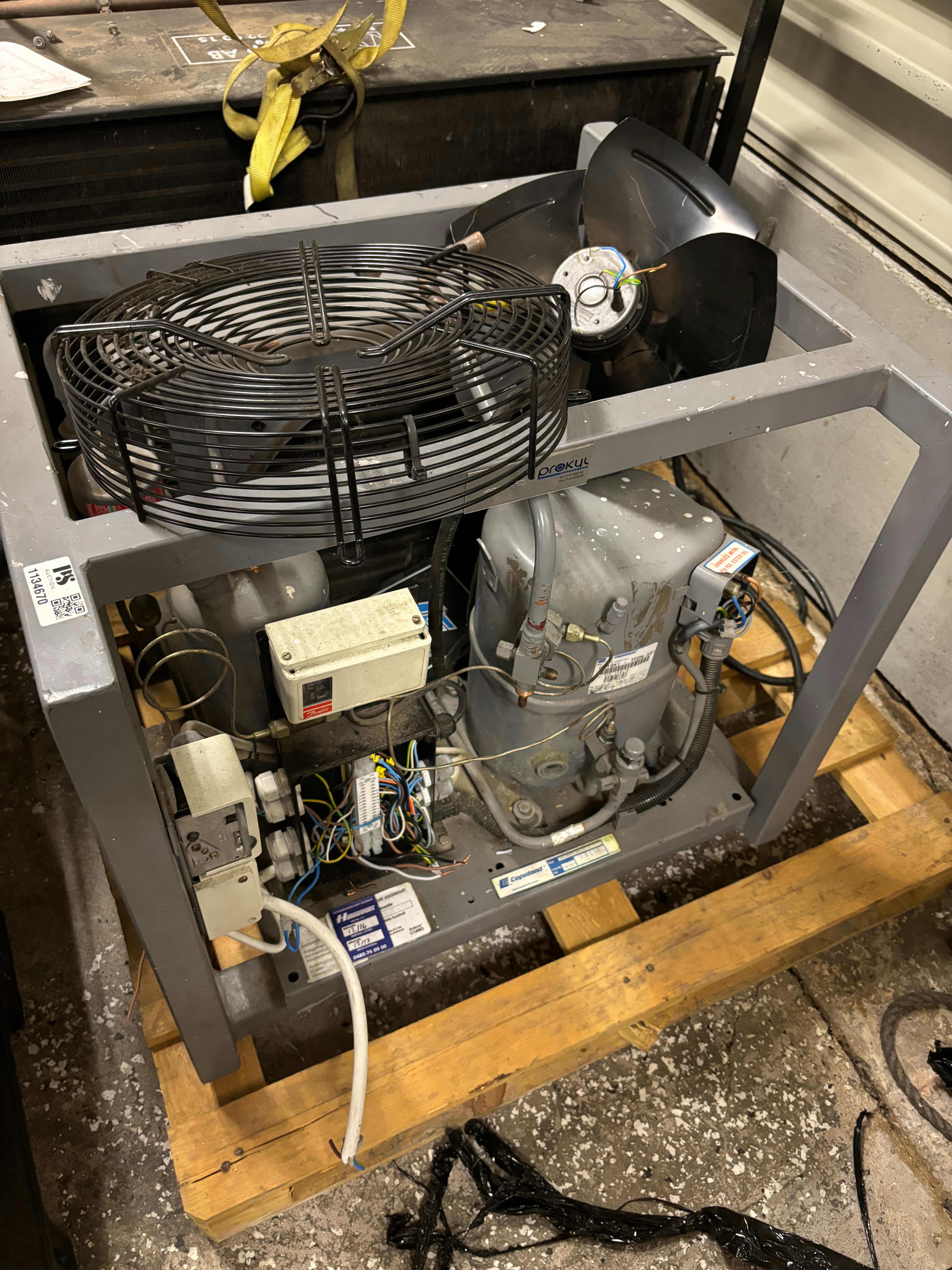 Cooling unit Copeland CX16k1-TFDN-551 - PS Auction - We value the