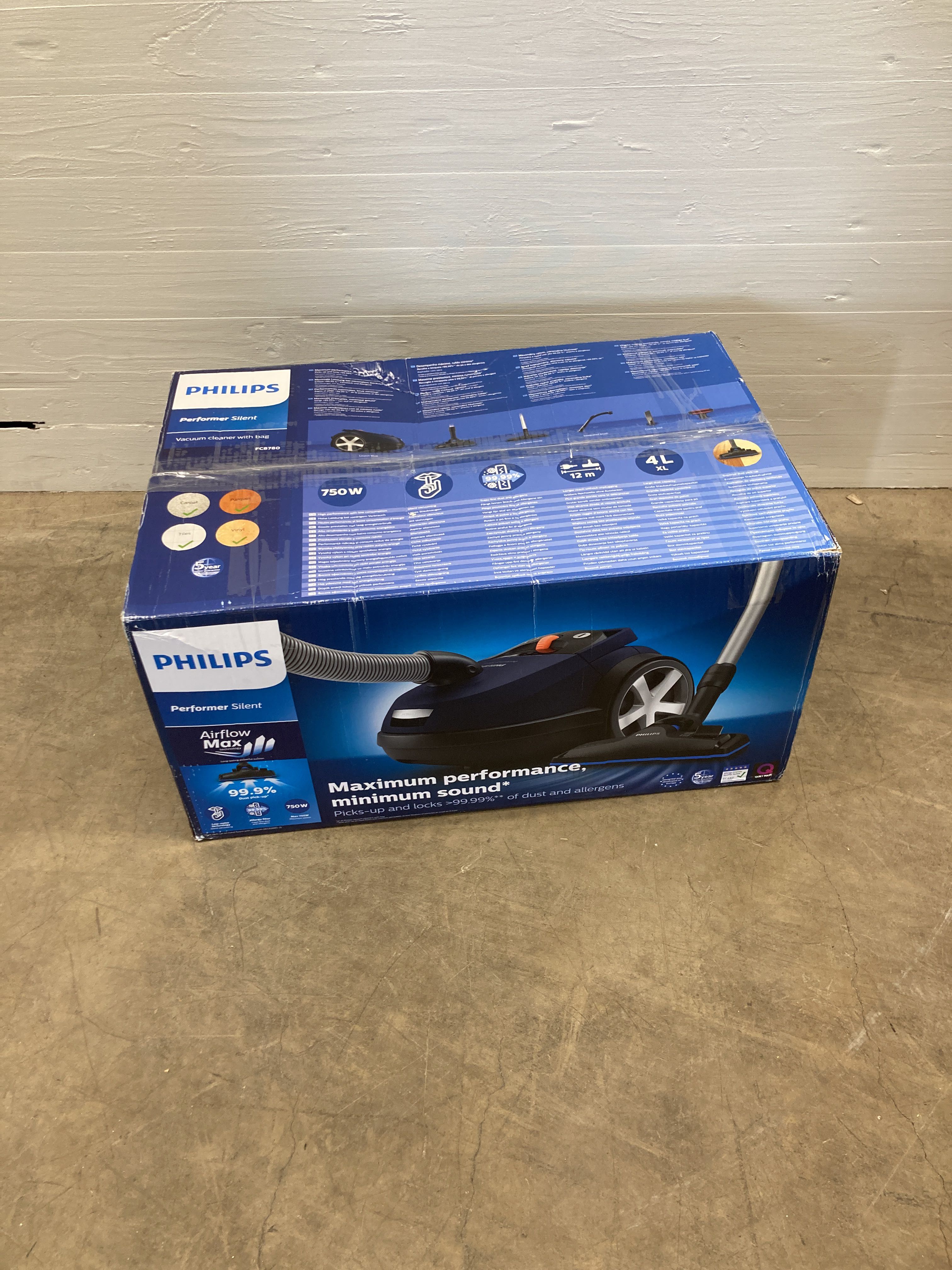 Vacuum cleaner Philips Performer Silent FC8780 / 09 - PS Auction - We ...