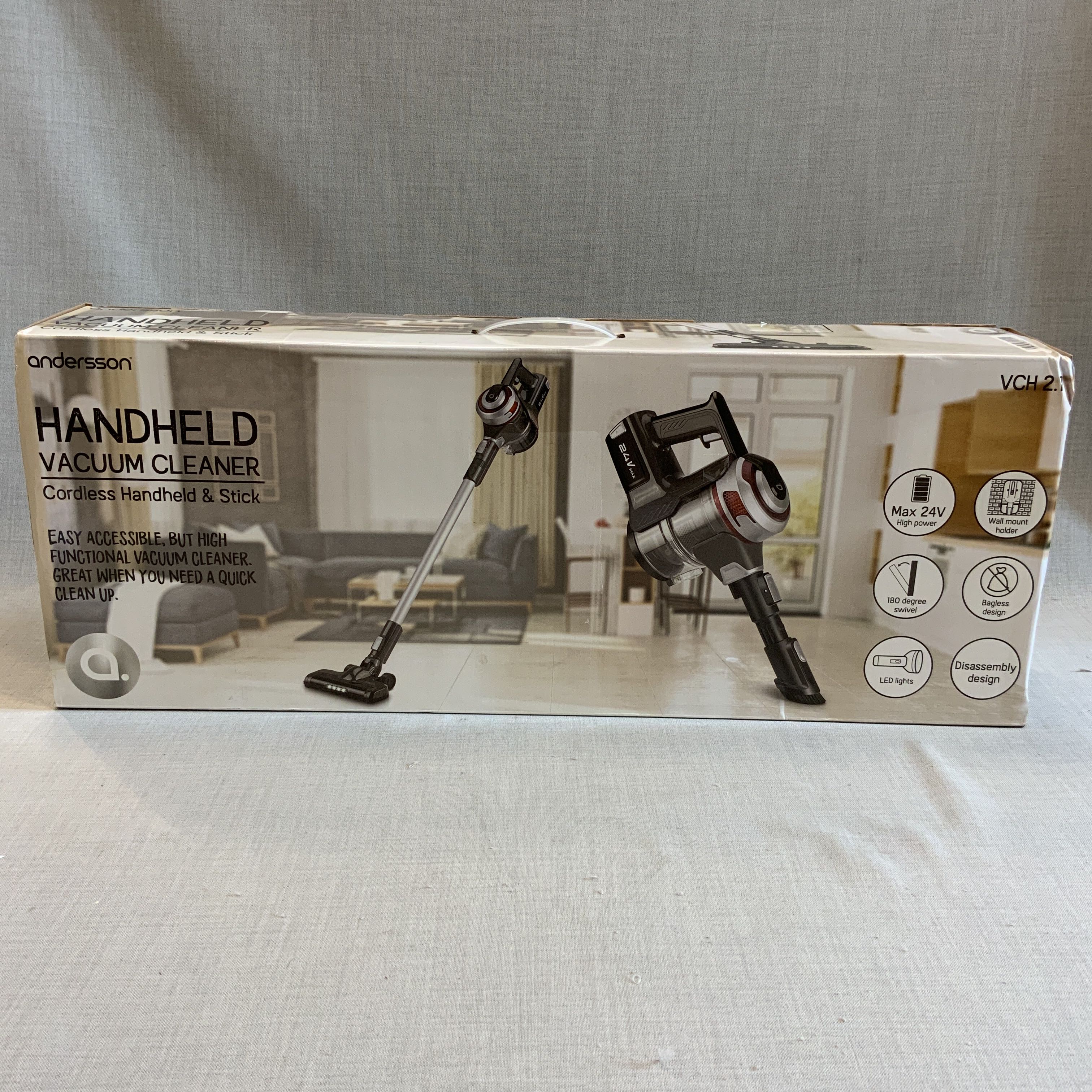 Hand vacuum cleaner Andersson Hand vacuum cleaner VCH 2.1 (Note) PS