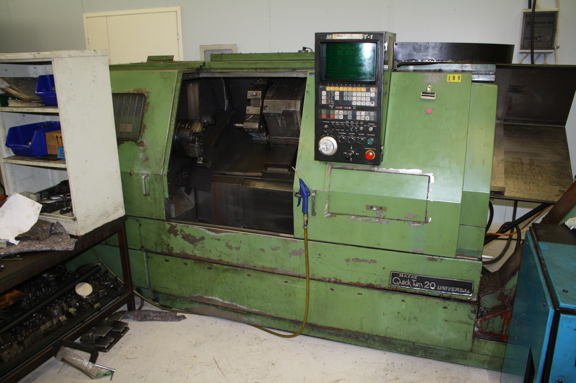 Mazak Quick Turn 20 T-1 CNC Lathe - PS Auction - We value the