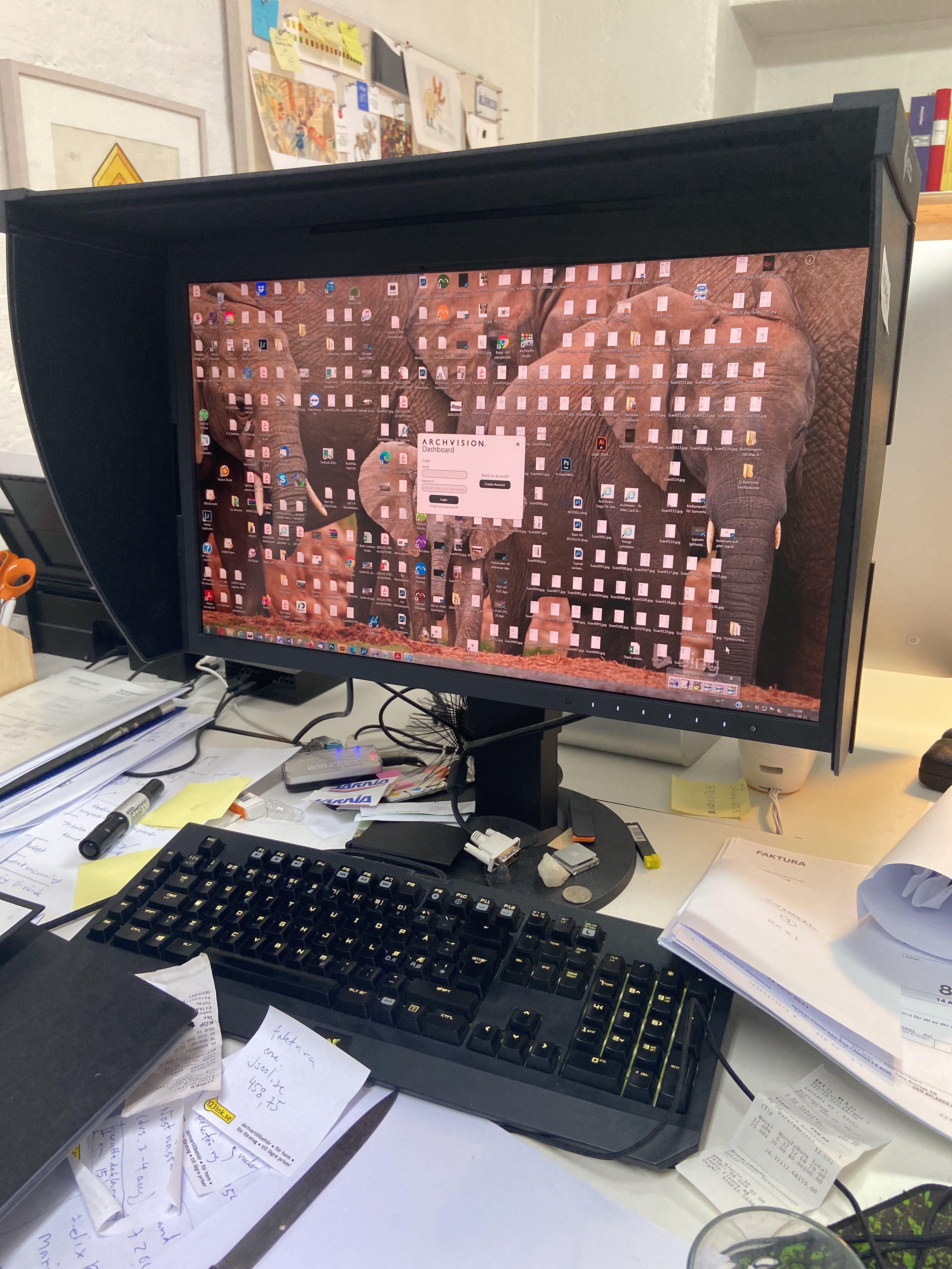 HP Z620 Workstation with Monitor and Scanner - PS Auction - We