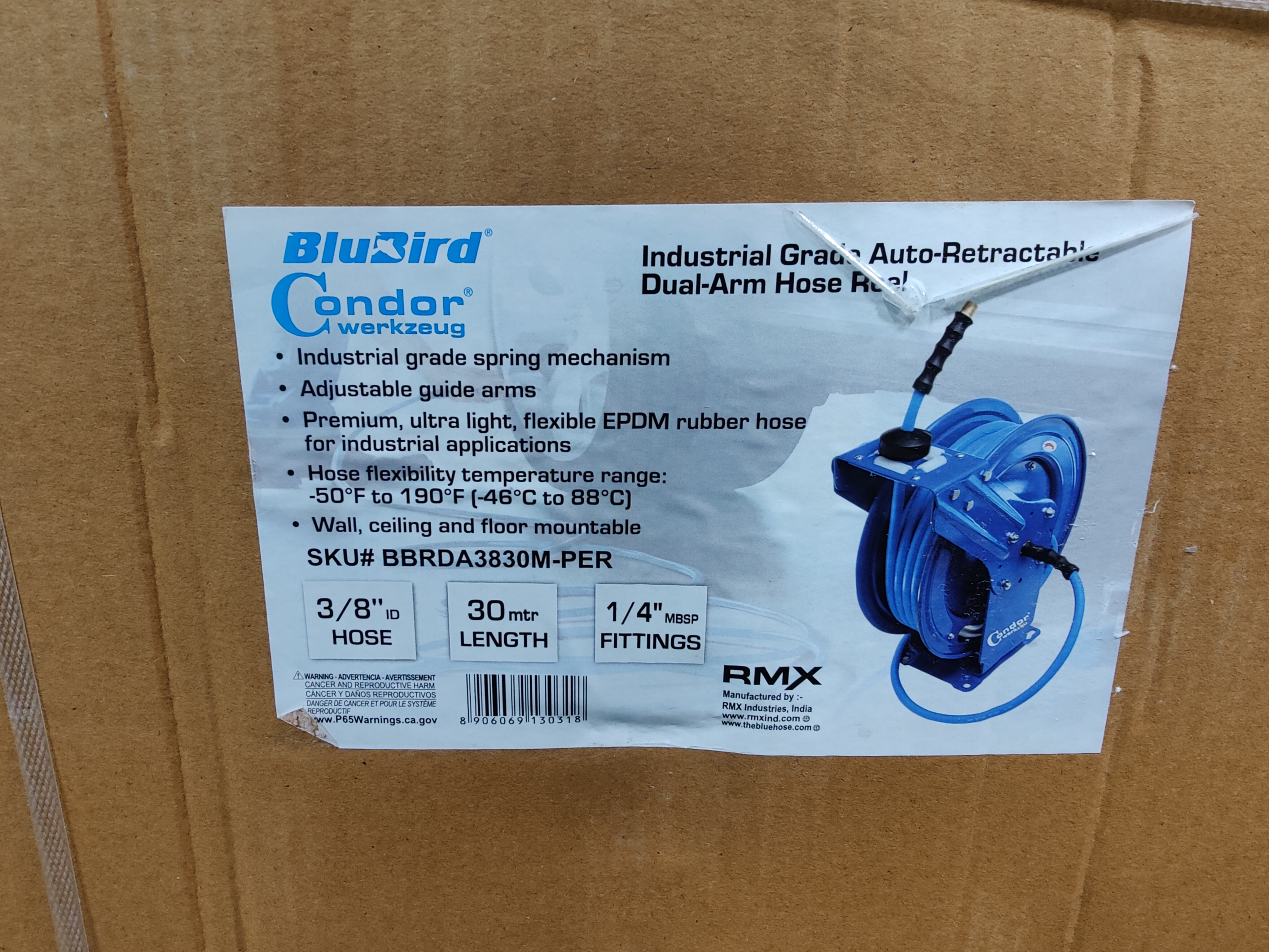 Hose reel Condor BluBird 30 m - PS Auction - We value the future ...