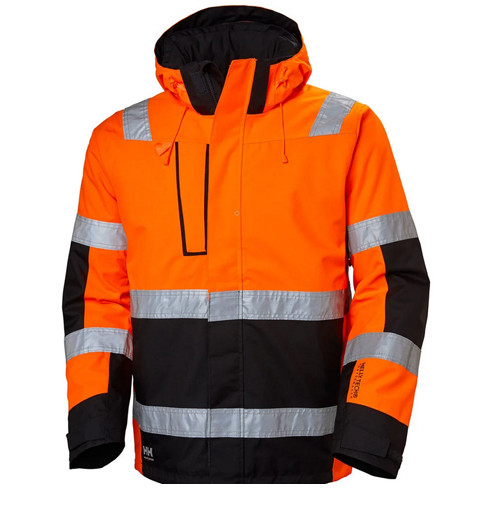 Winter jacket Helly Hansen Workwear Alta orange #70335 - Size 2XL