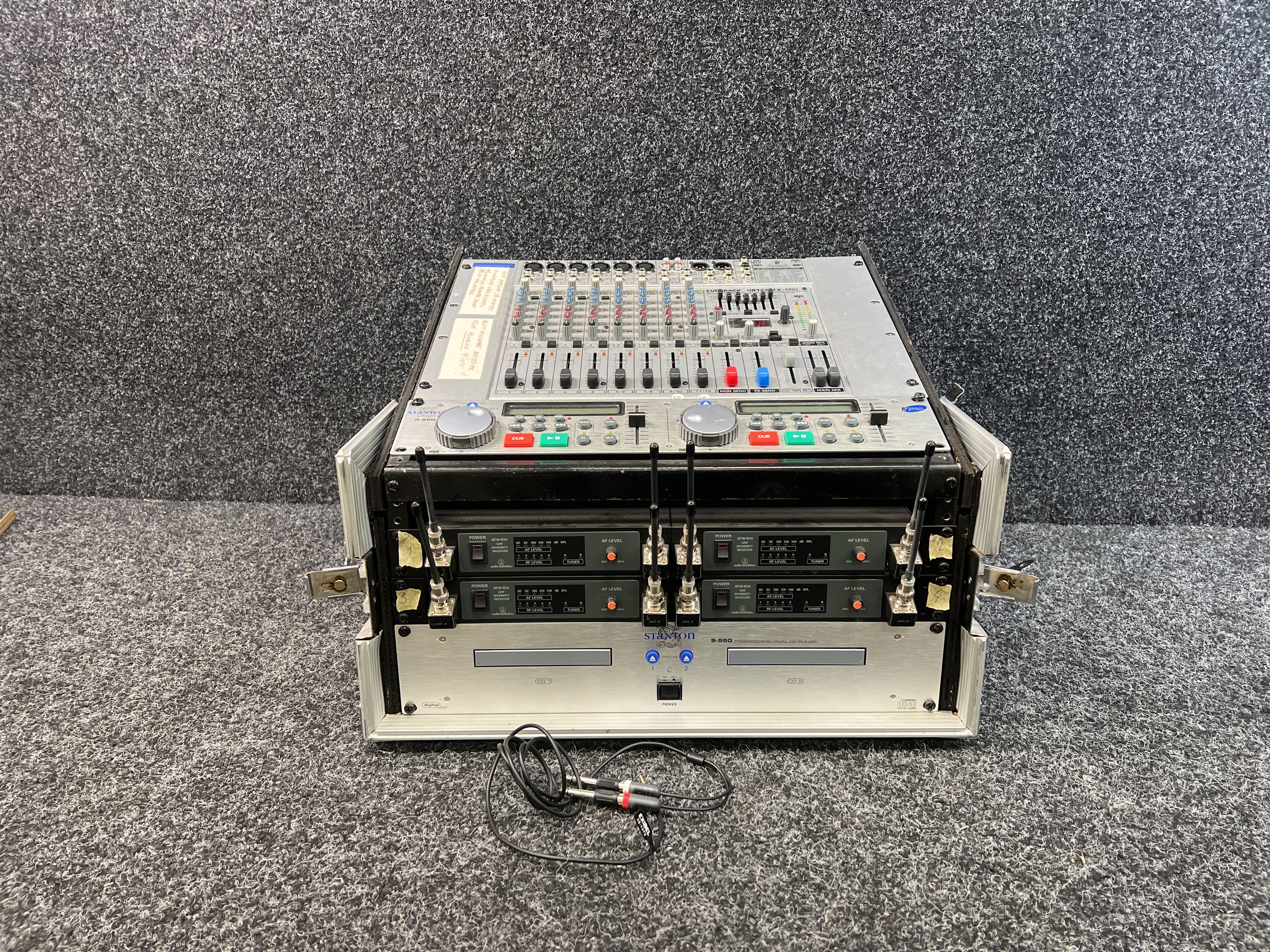 Sound mixer Behringer Europack UB1222FX-PRO - PS Auction - We
