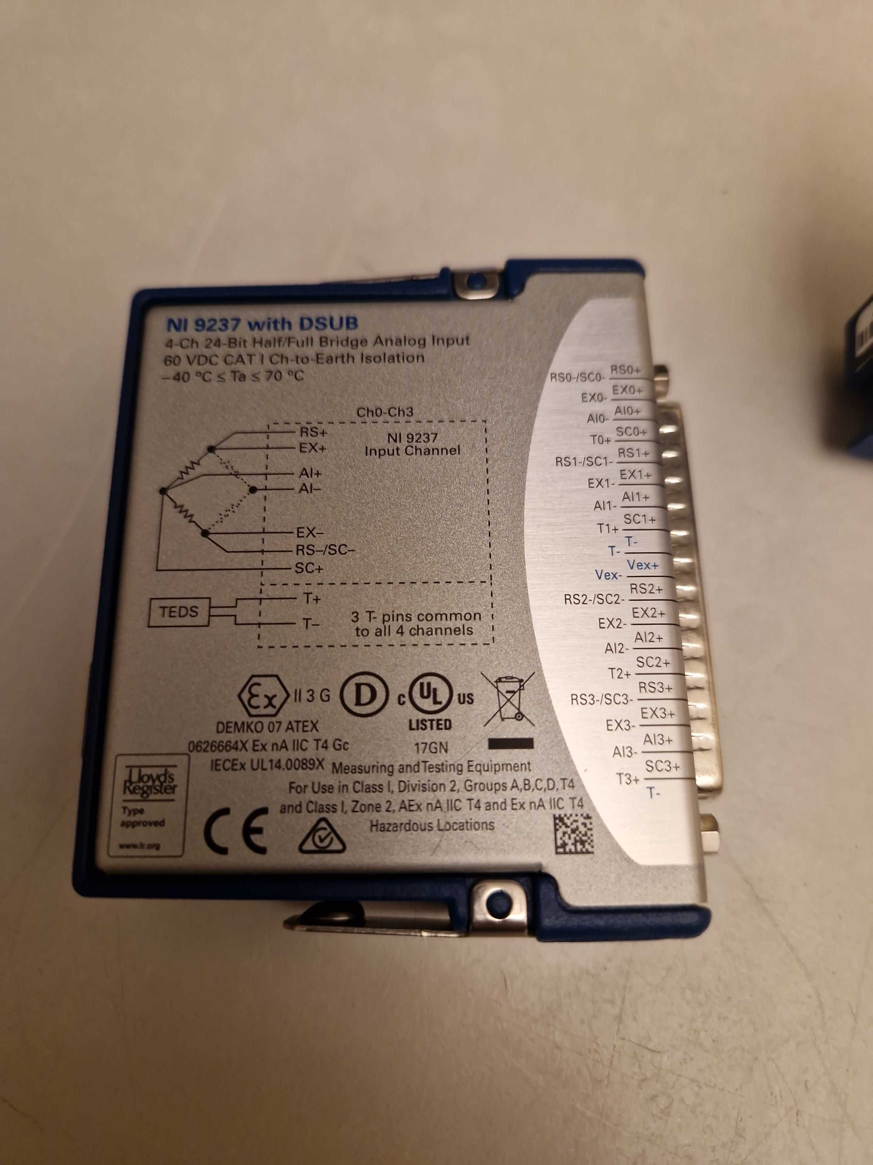 NI-9237 Input modules 2 pcs - PS Auction - We value the