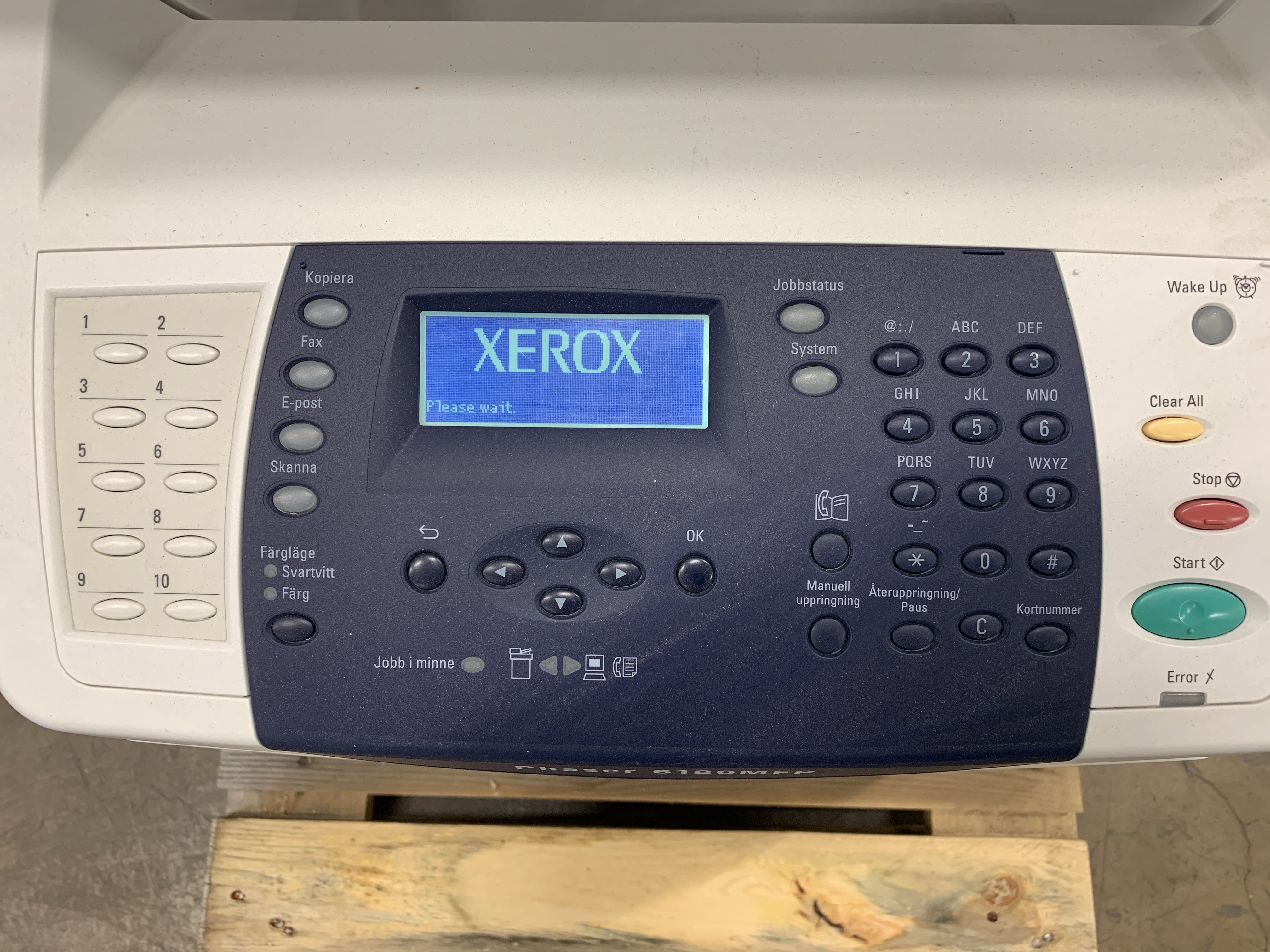 Printer Xerox Phaser 6180MFP - PS Auction - We value the future