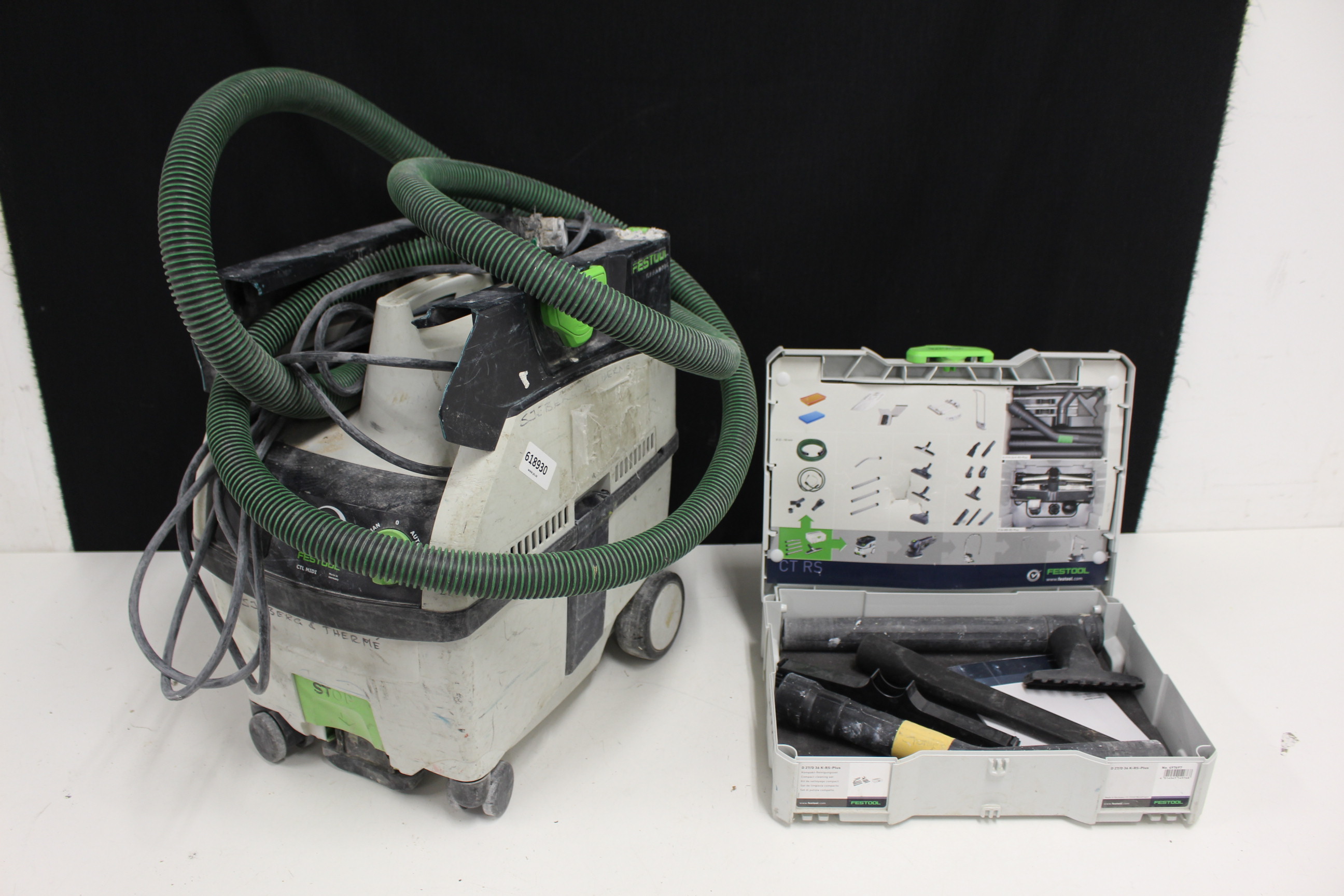 Dammsugare Festool CTL MIDI med tillbehör Nätauktioner Festool Dammsugare CTL Midi Nätauktioner