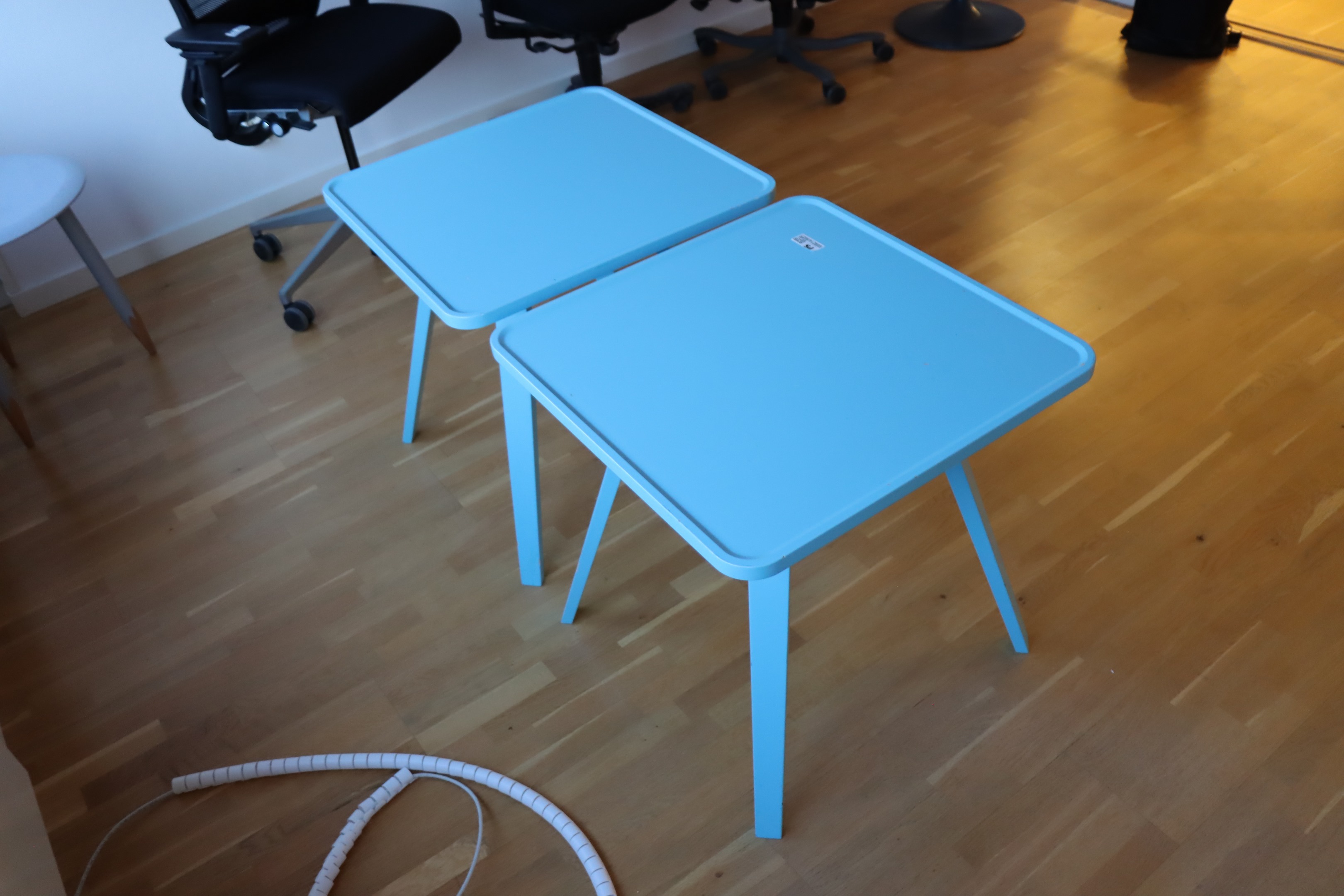 2 Row Blue Table 2 blue tables - PS Auction - We value the future - Largest in net auctions