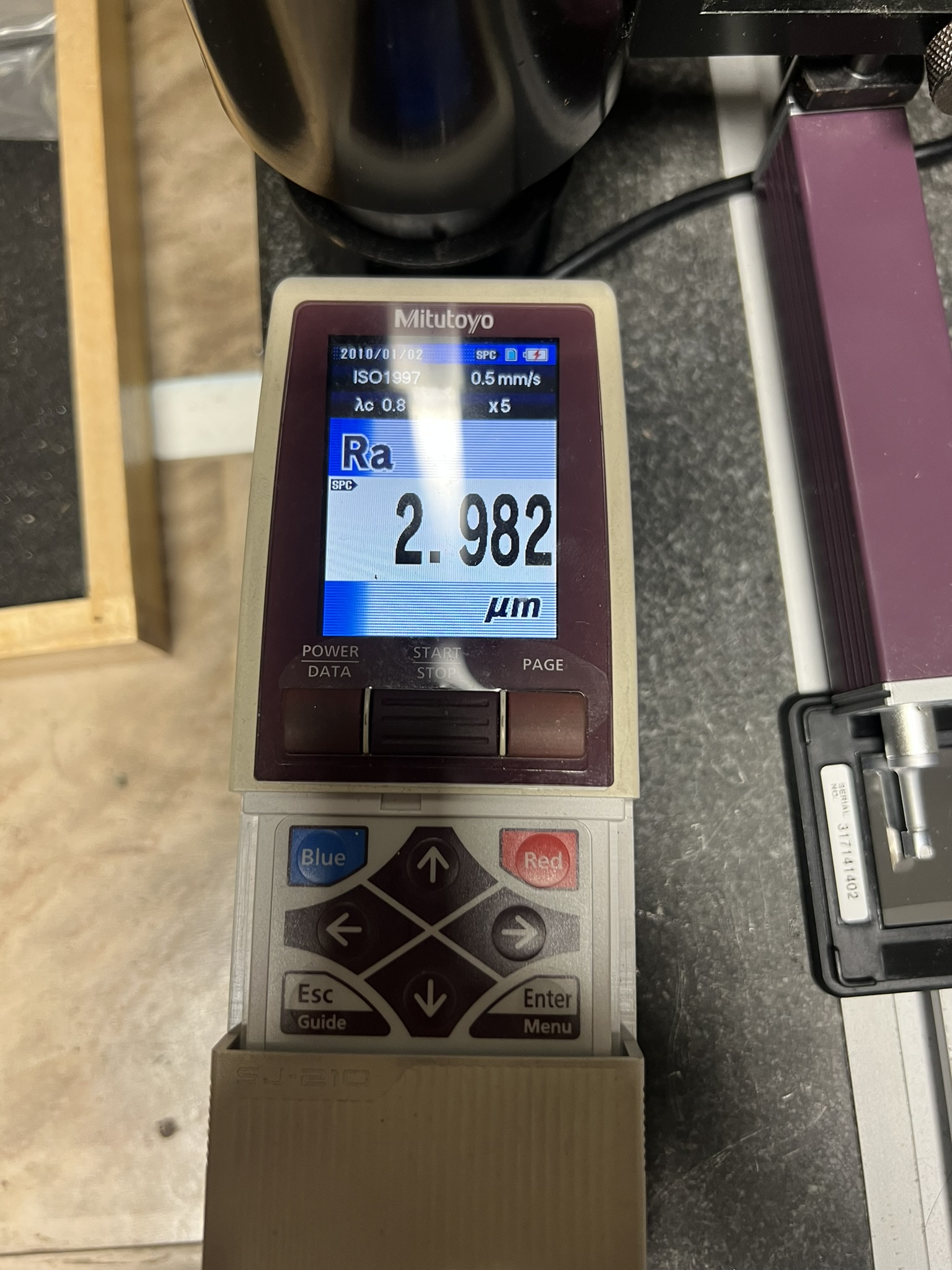 Surface roughness meter - PS Auction - We value the future - Largest in ...