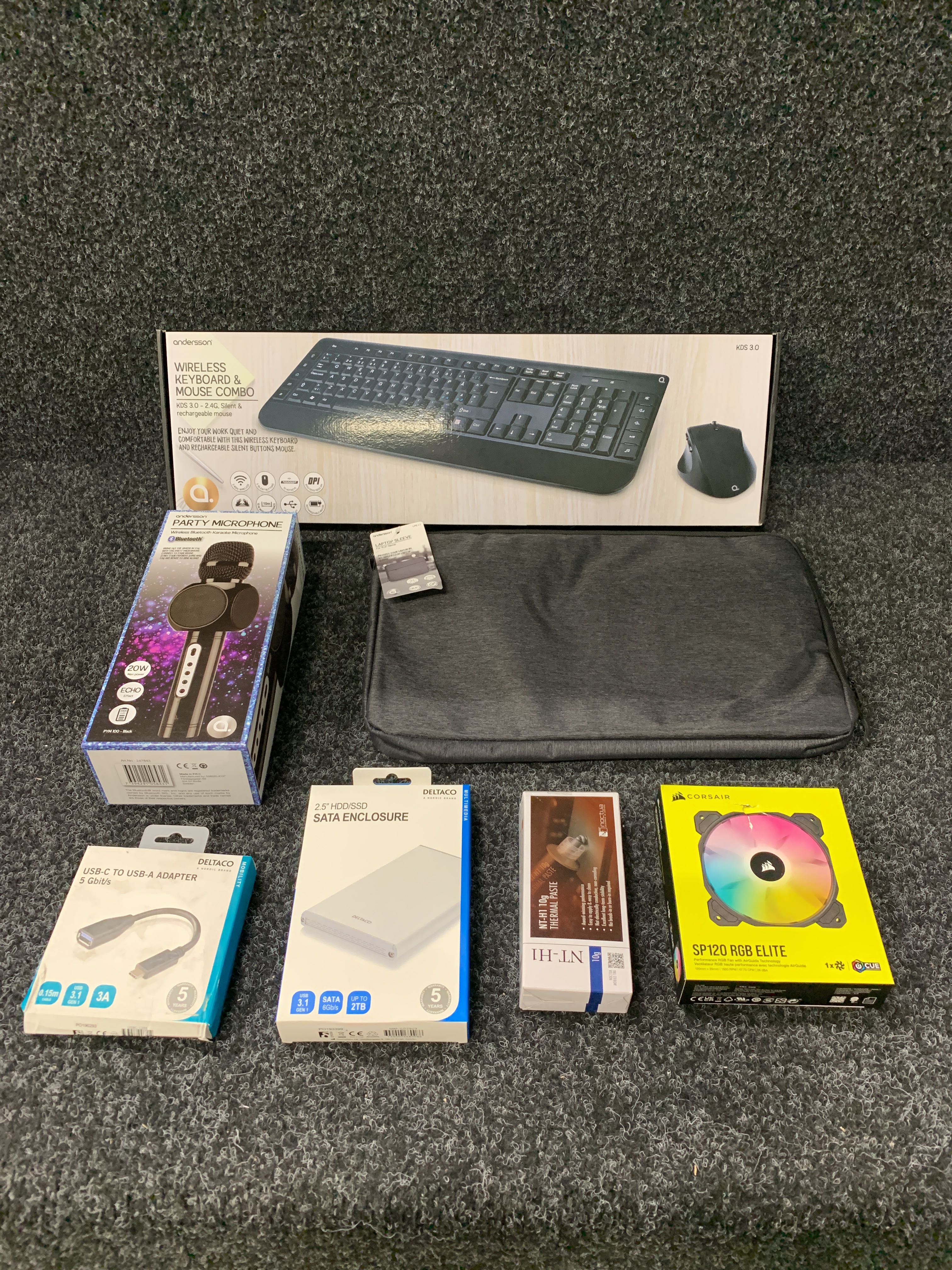 Assortment of computer accessories - PS Auction - We value the future ...