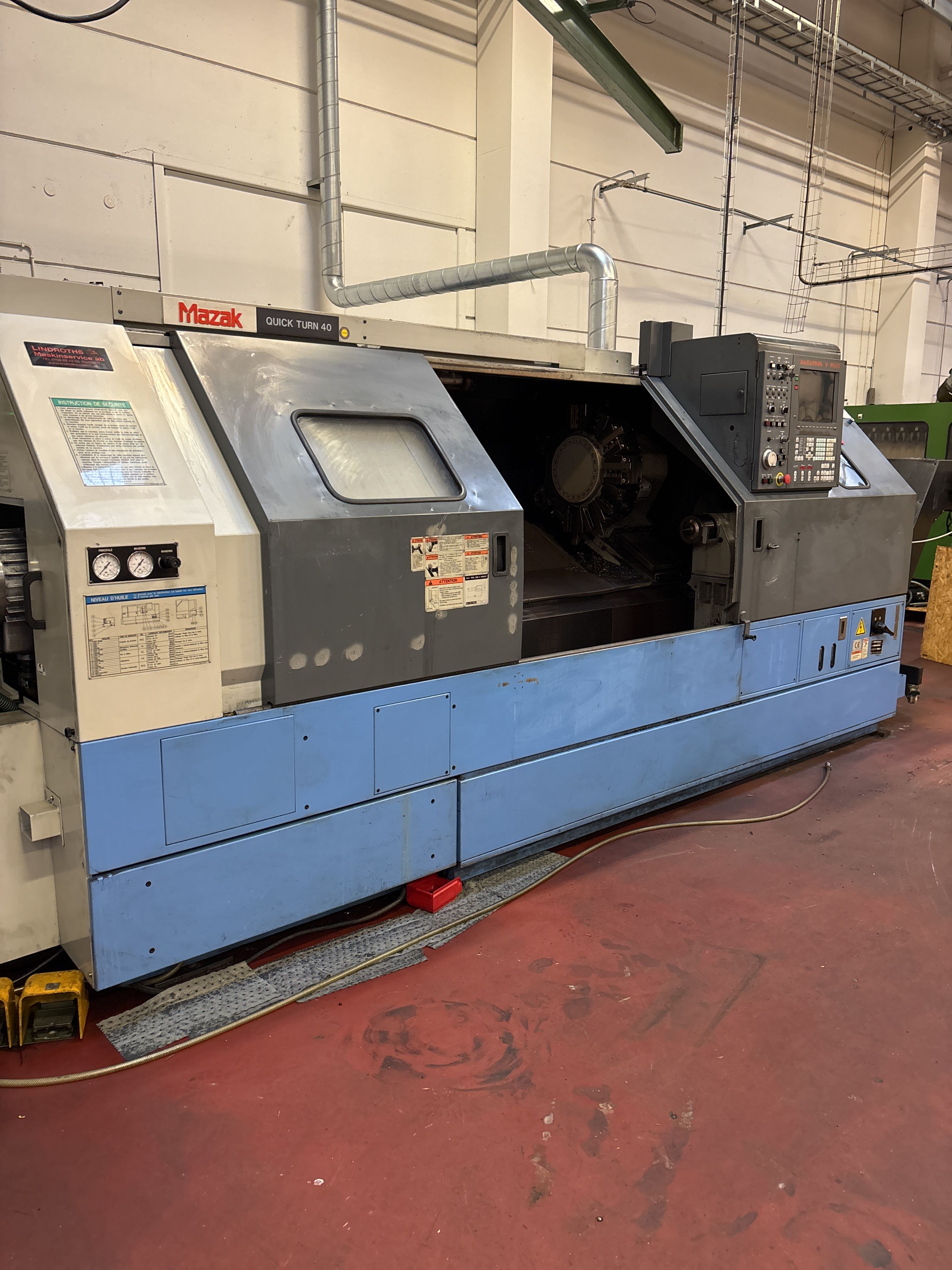 CNC lathe - Mazak Quick Turn QTN-40 - 1997 - PS Auction - We value