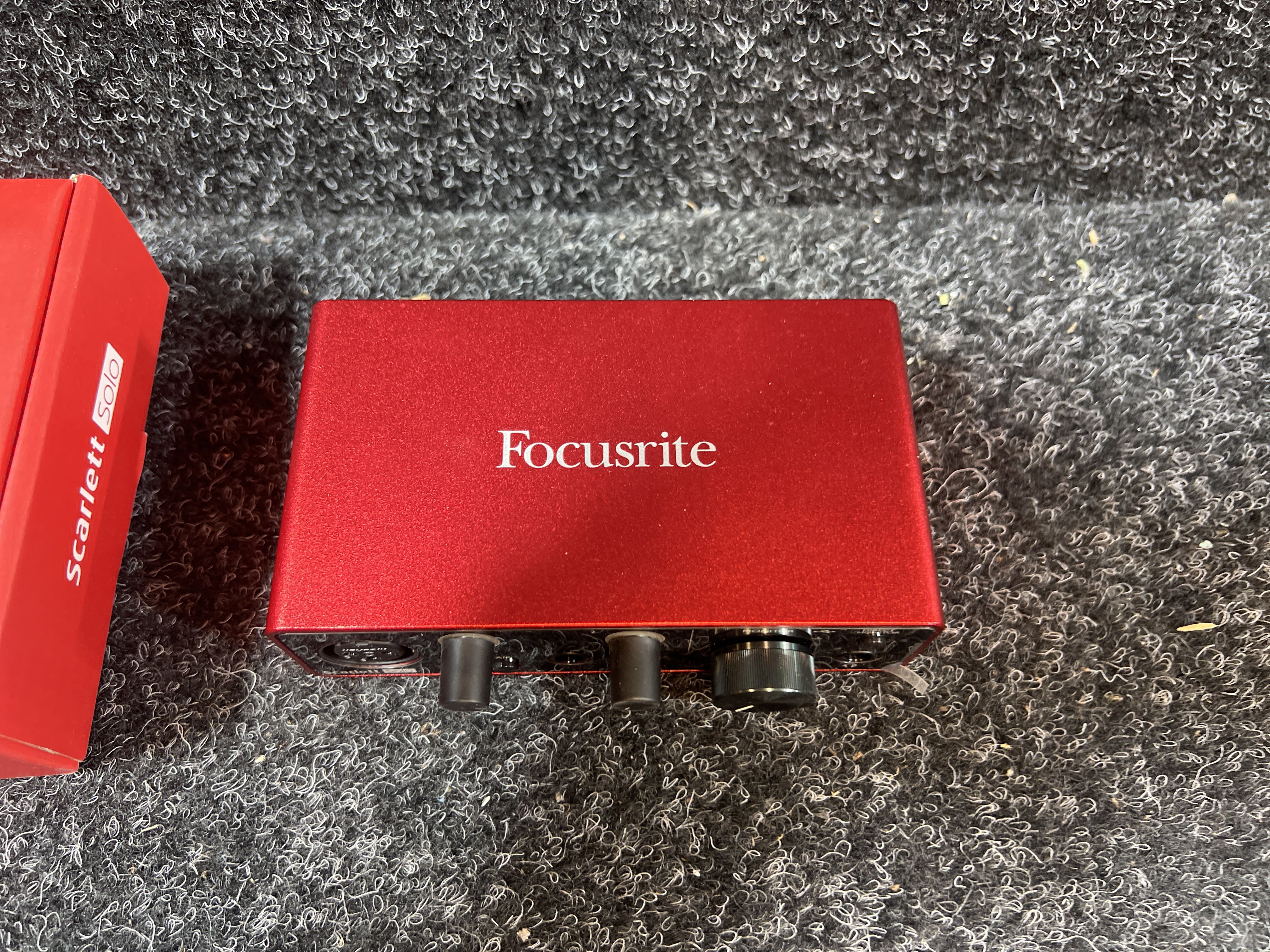 External sound card - Focusrite Scarlett Solo 3rd Gen -2022 - PS