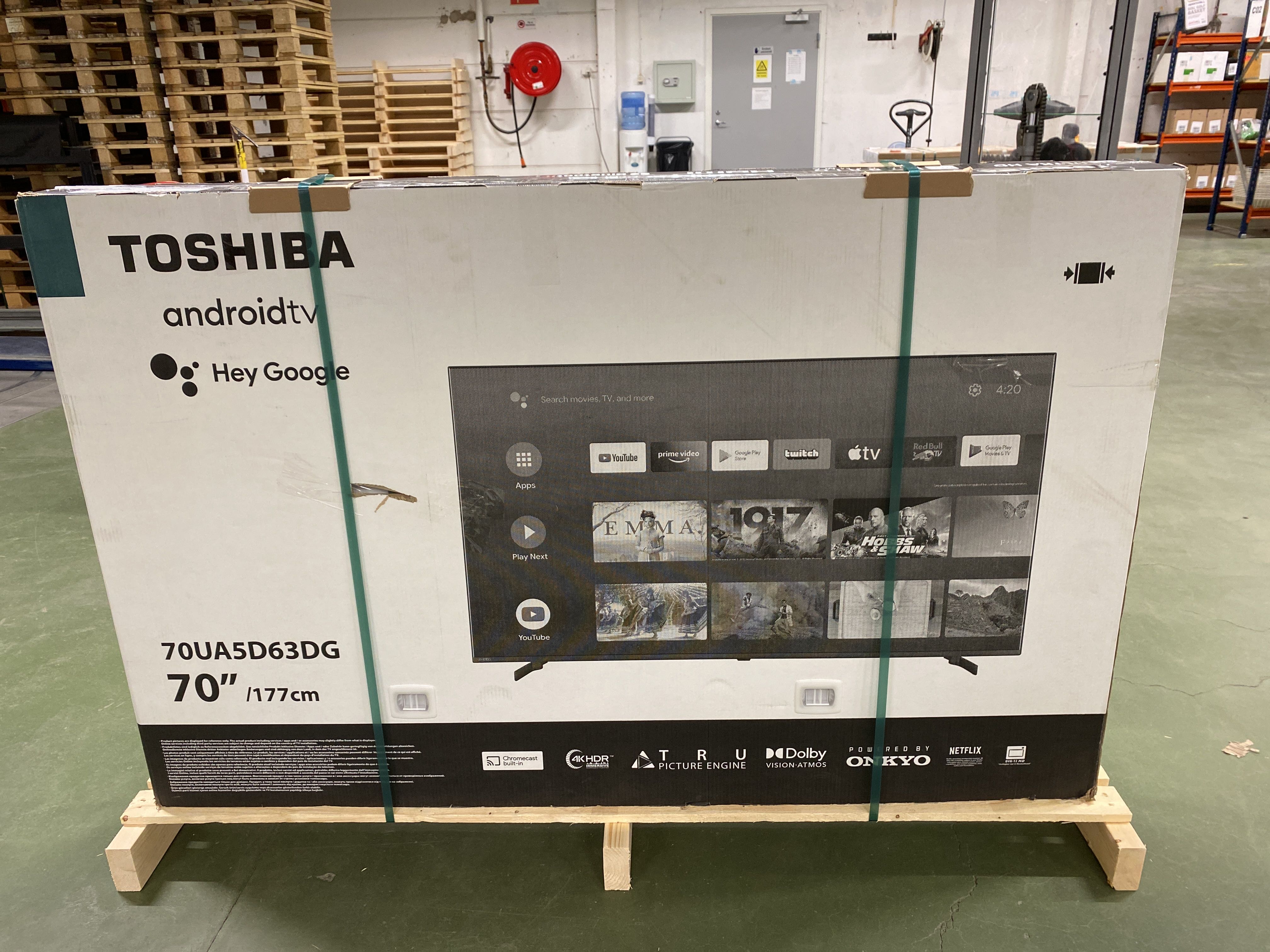65" 4K LED TV med Android OS och inbyggd Chromecast Andersson