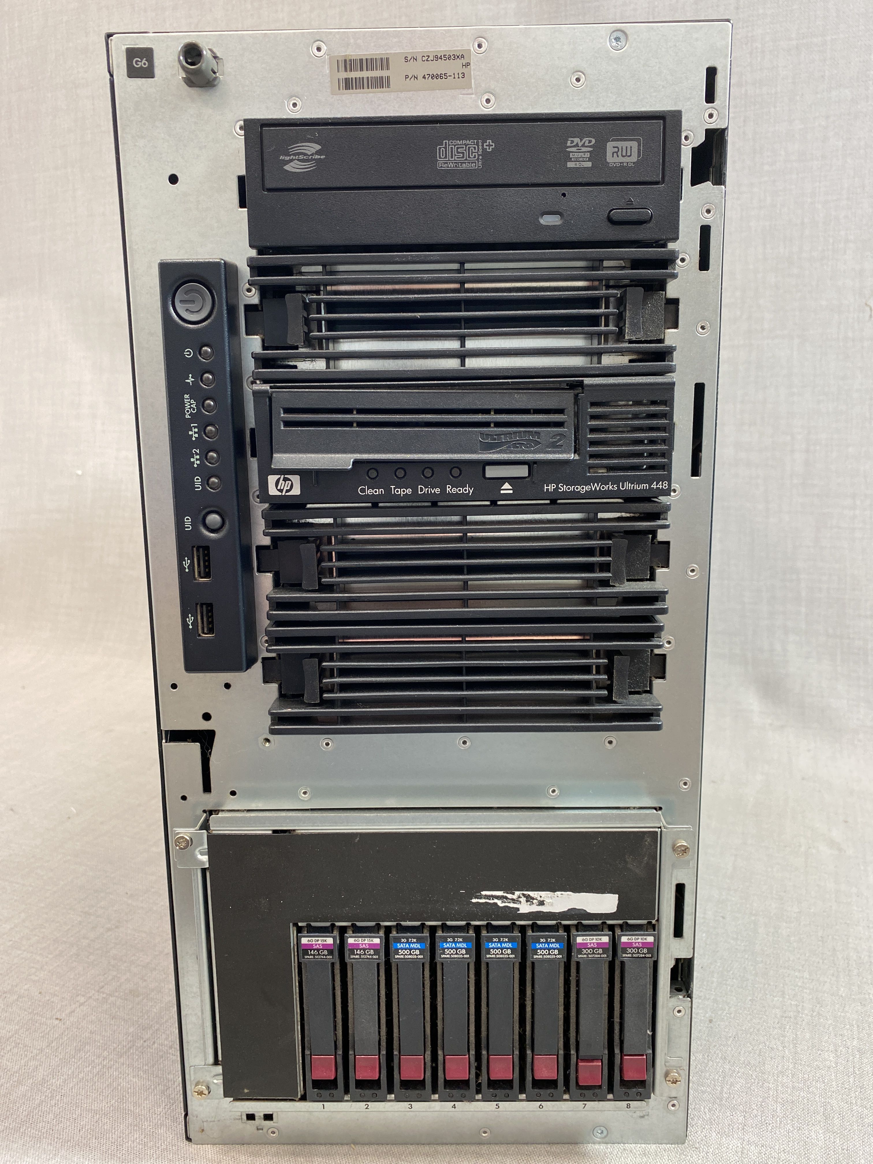 中古　HP ProLiant ML350 G6 HP ProLiant ML350 G6 Tower Server System Intel Xeon E5606