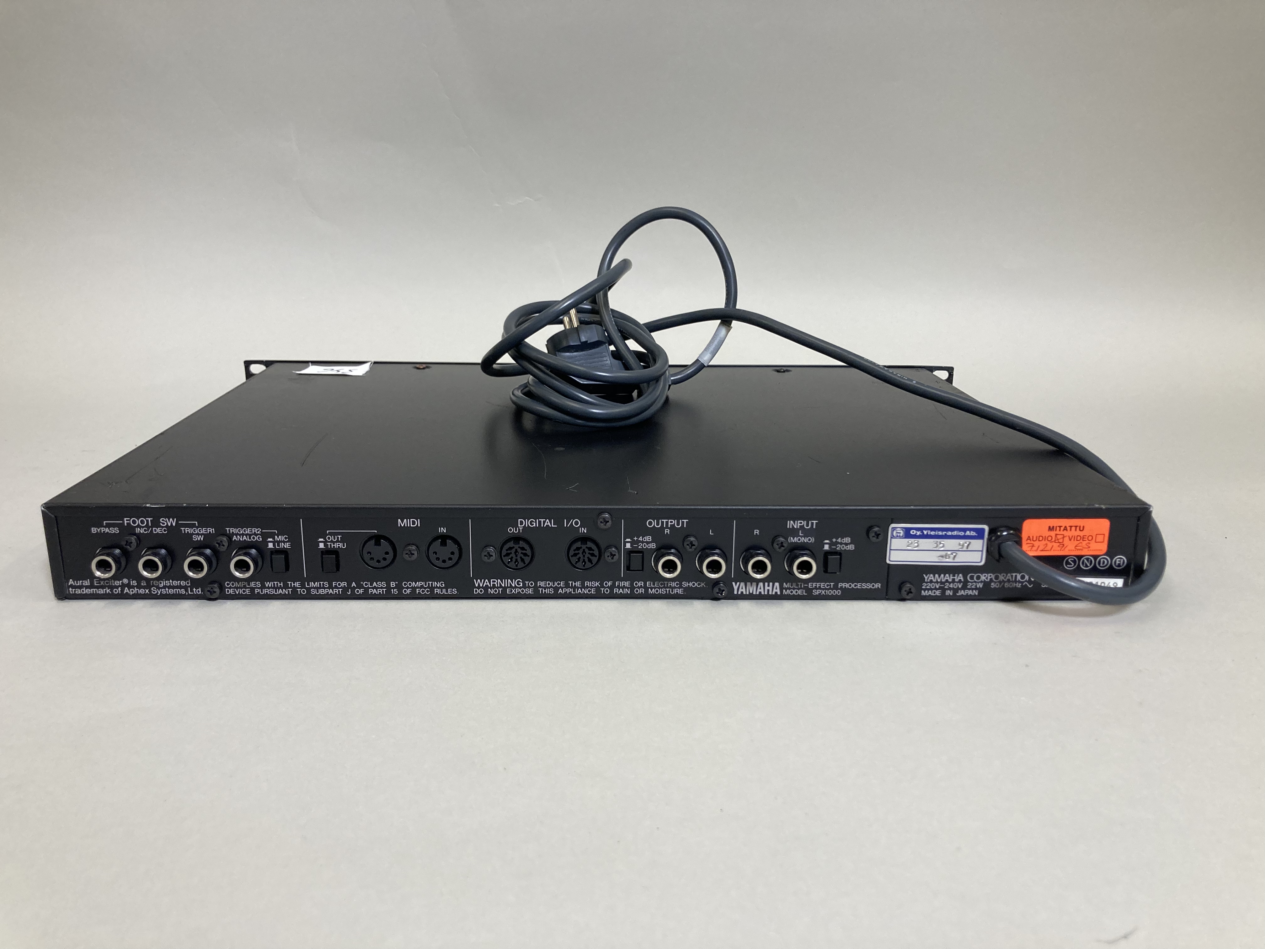 Yamaha SPX1000 Multi-effect Processor | PS Auction
