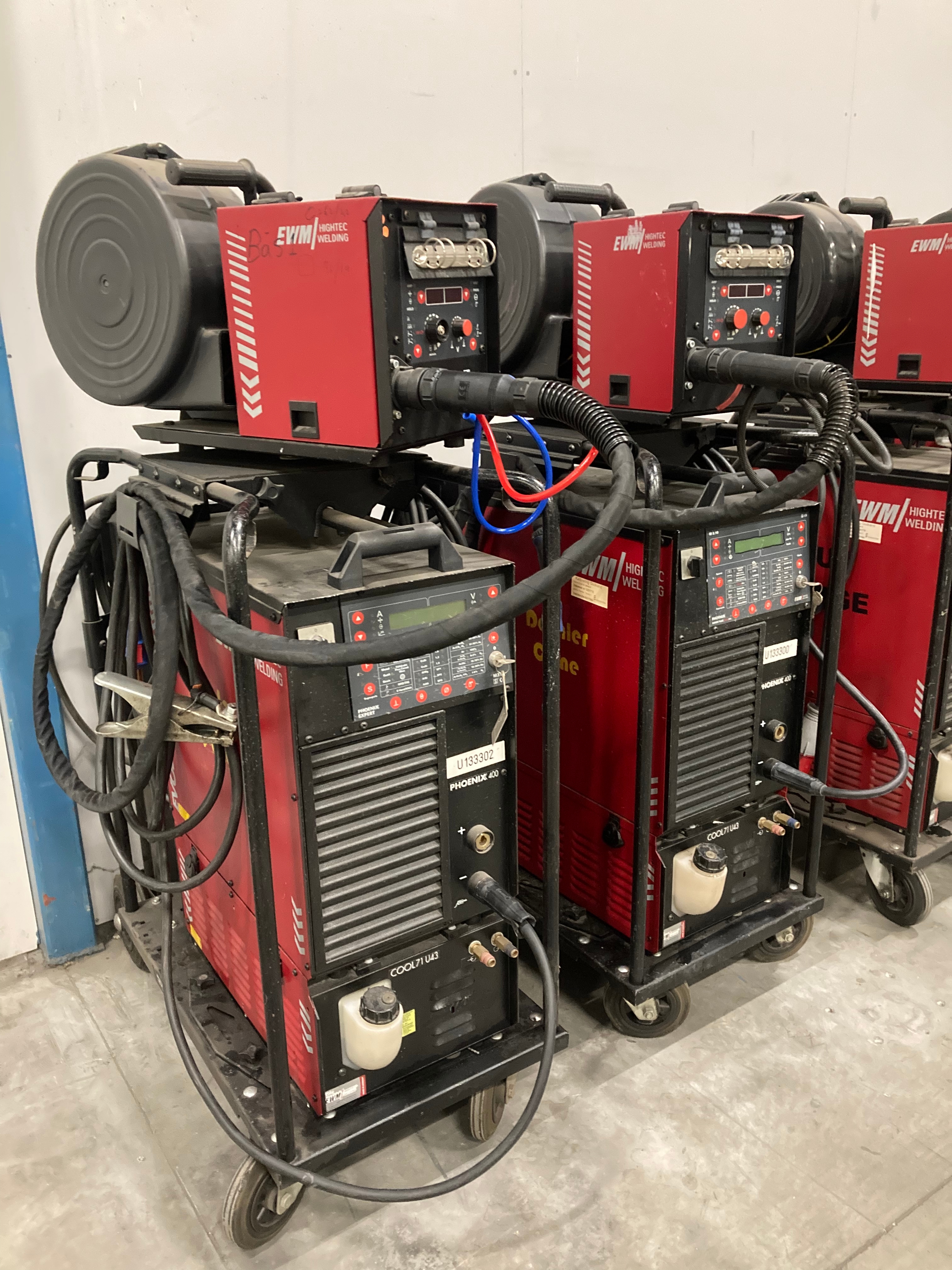 Welding EWM Phoenix 400 Expert Pulse 4 pcs