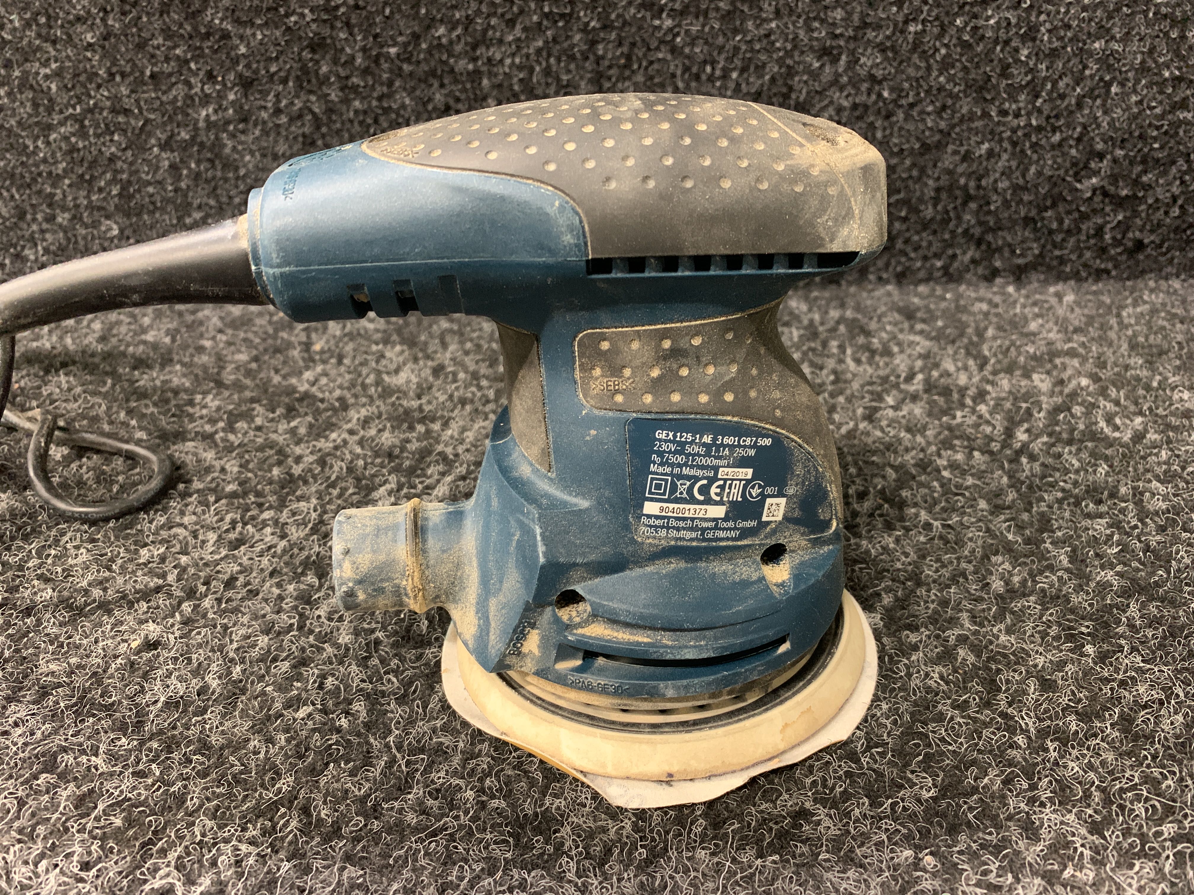 Grinding machine Bosch GEX 125-1 AE - PS Auction - We value the