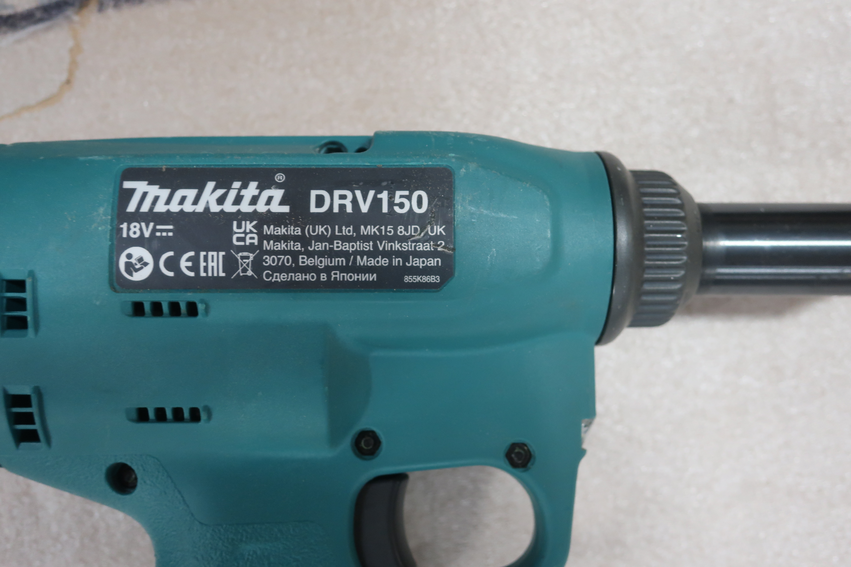 Pop rivet gun, Makita LXT DRV150 PS Auction We value the future Largest in net auctions