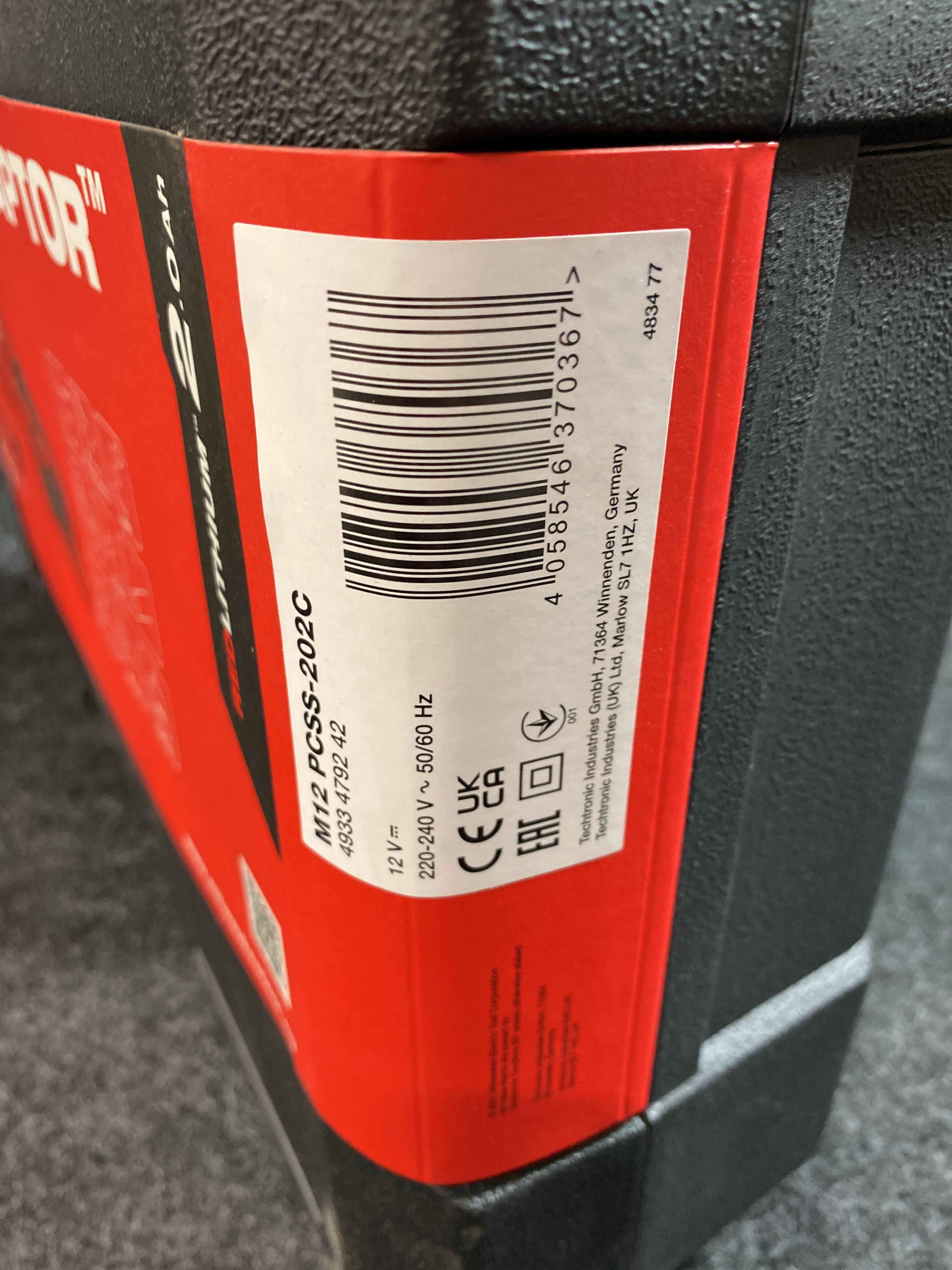 Rörkap Milwaukee M12 PCSS-202C - Auktioner online - Nätauktioner ...