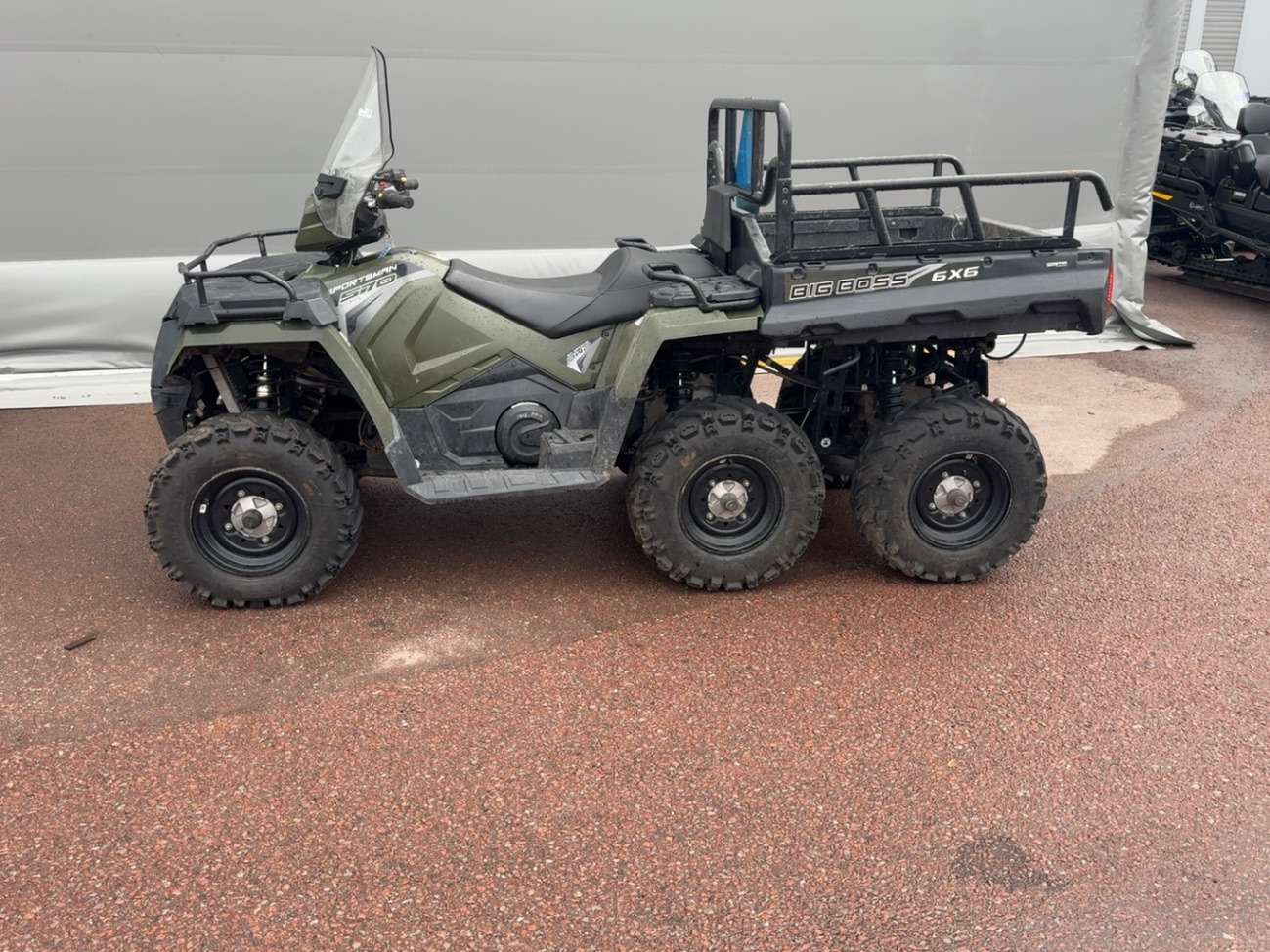 Video preview for Polaris Sportsman 6x6 0.57 AWD Automatic, 2019
