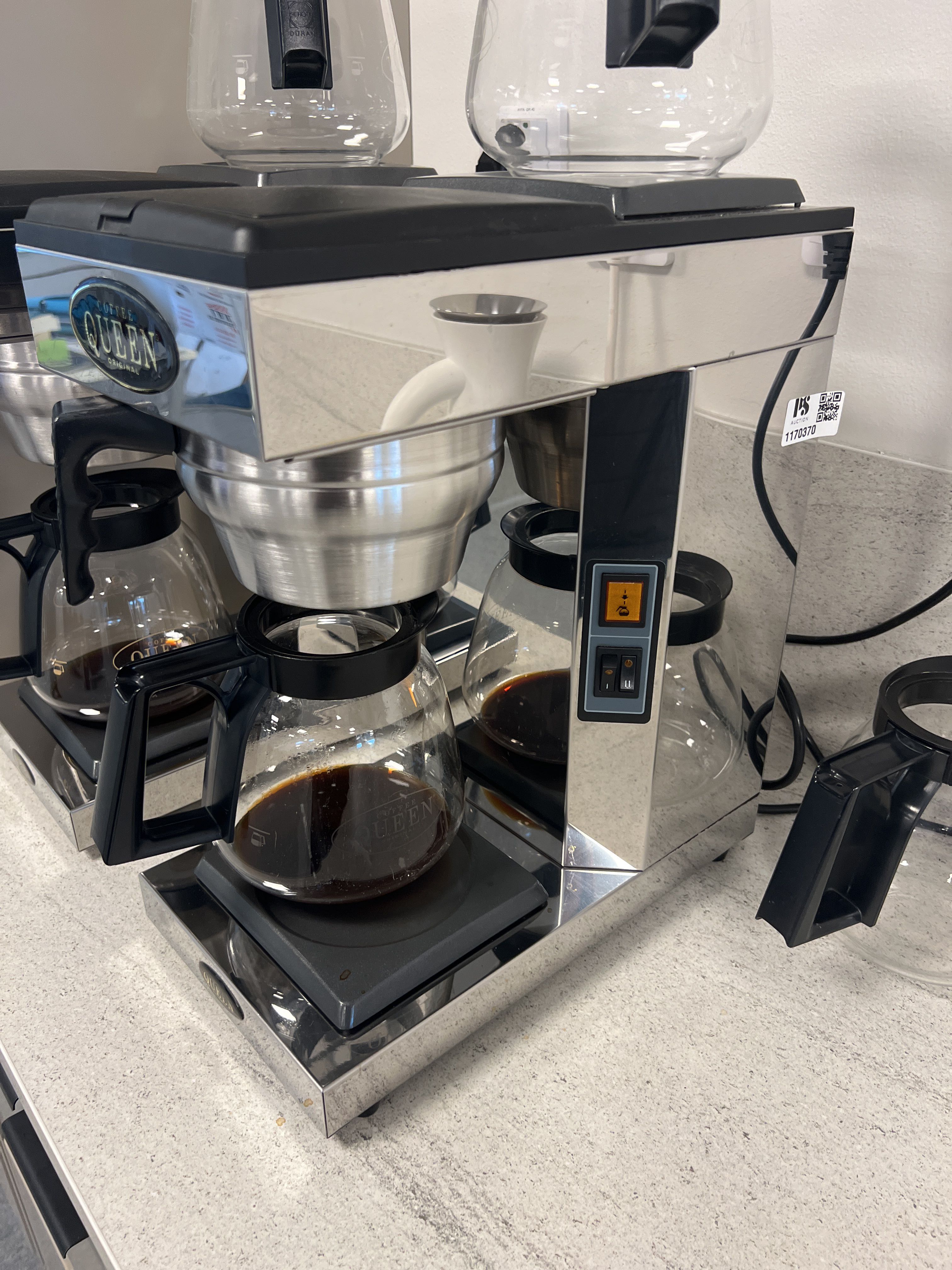 Kaffebryggare 2st med mera Coffee Queen CQ M2 Auktioner online