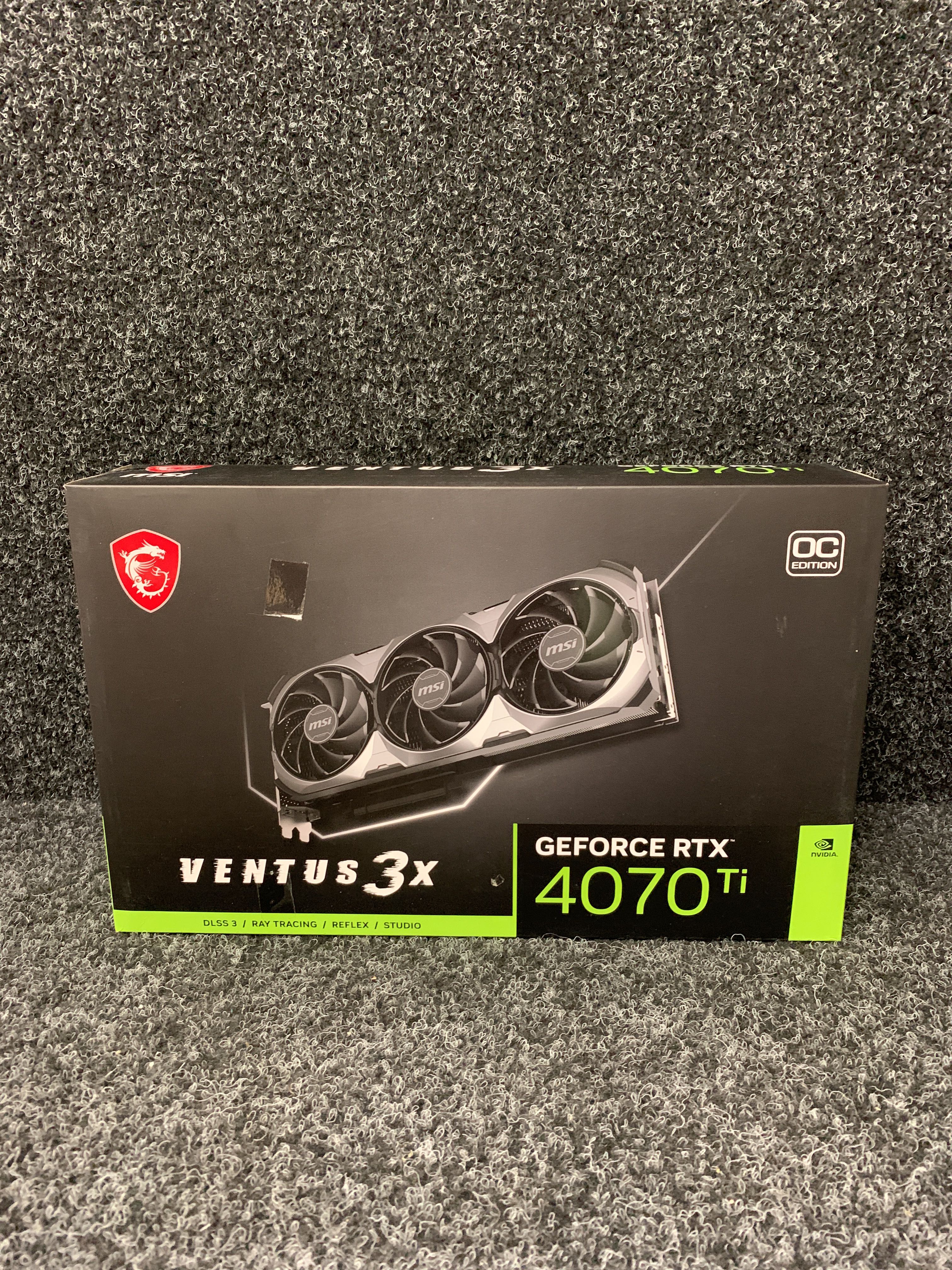 Graphics card MSI GeForce RTX 4070 Ti VENTUS 3X 12G OC - PS 