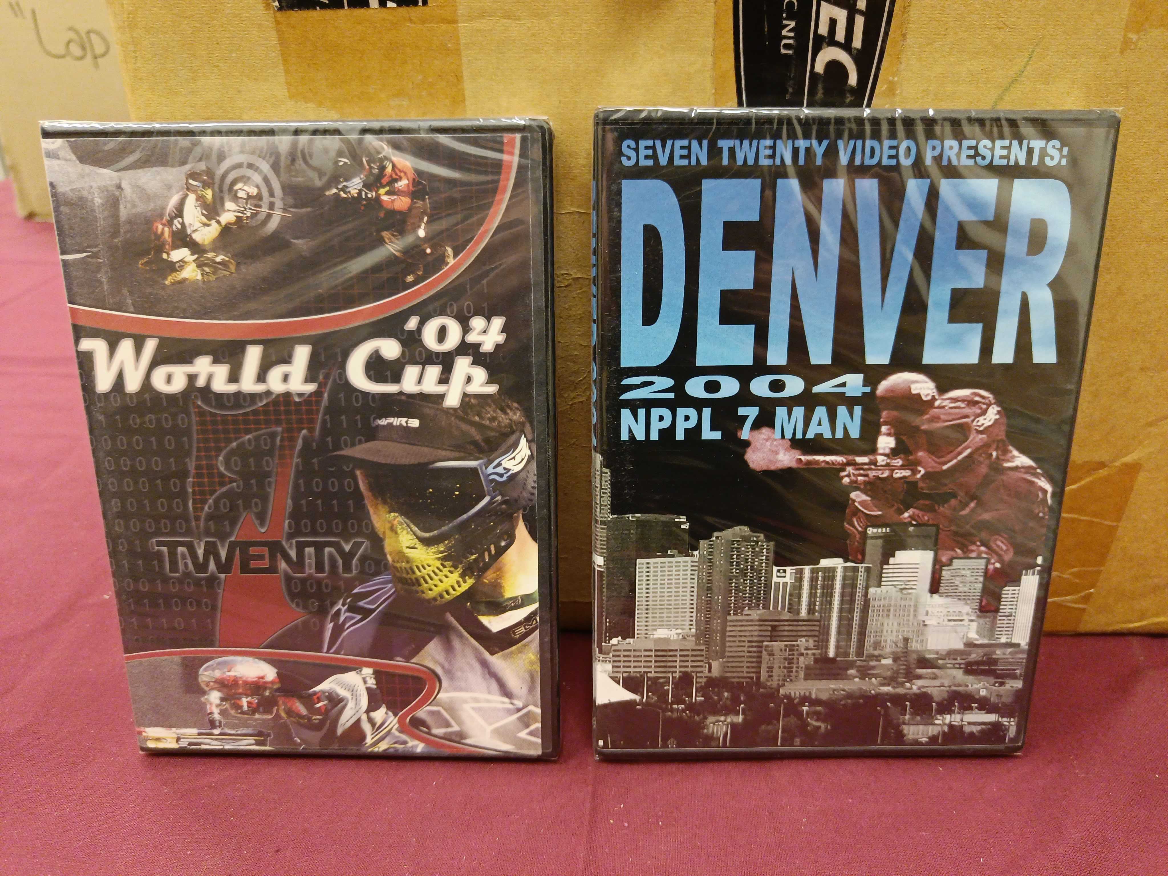 100 pcs Paintball DVD "world cup 04" PS Auction We value the future