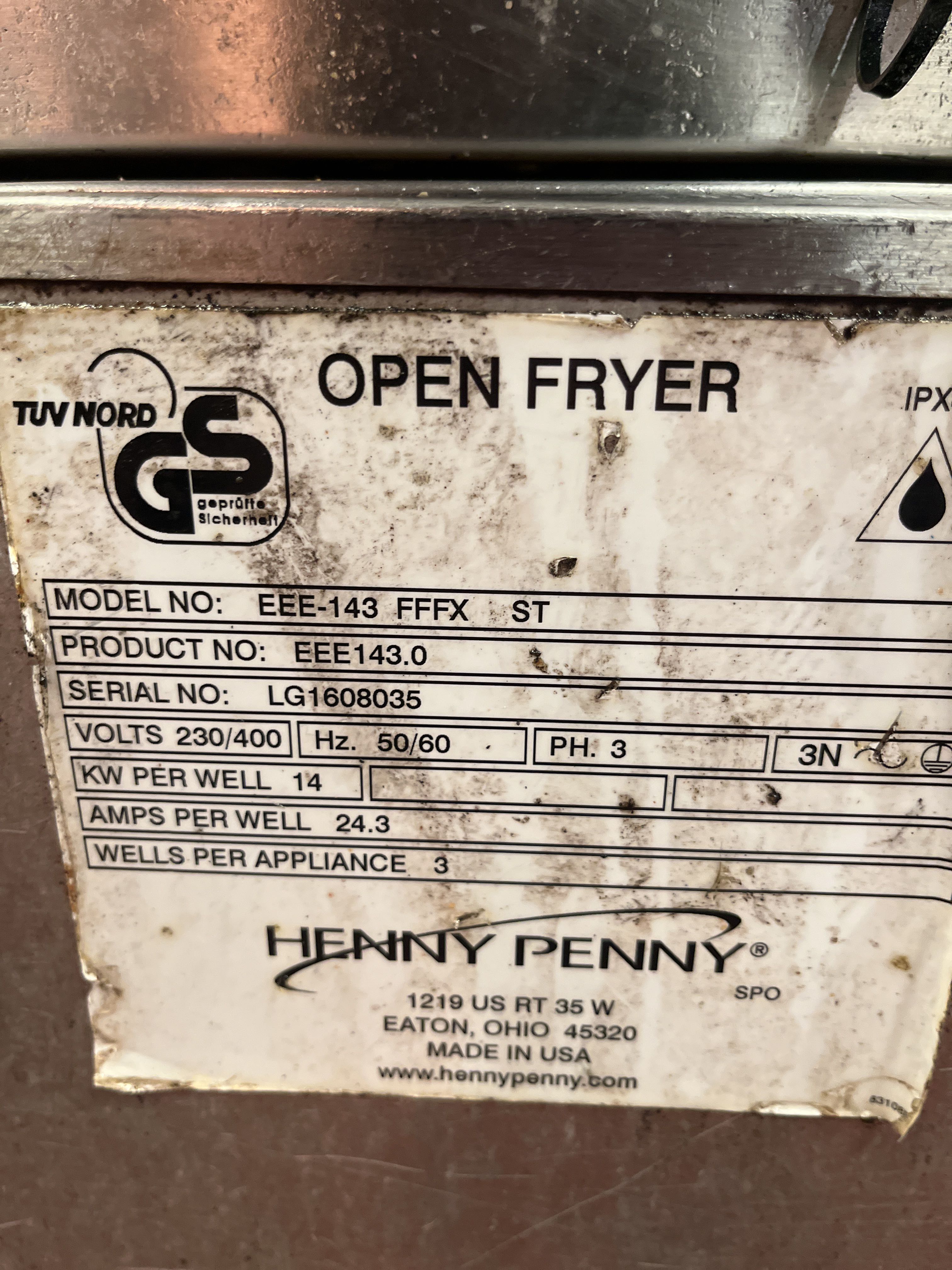 Fryer station Henny Penny EEE-143 - PS Auction - We value the