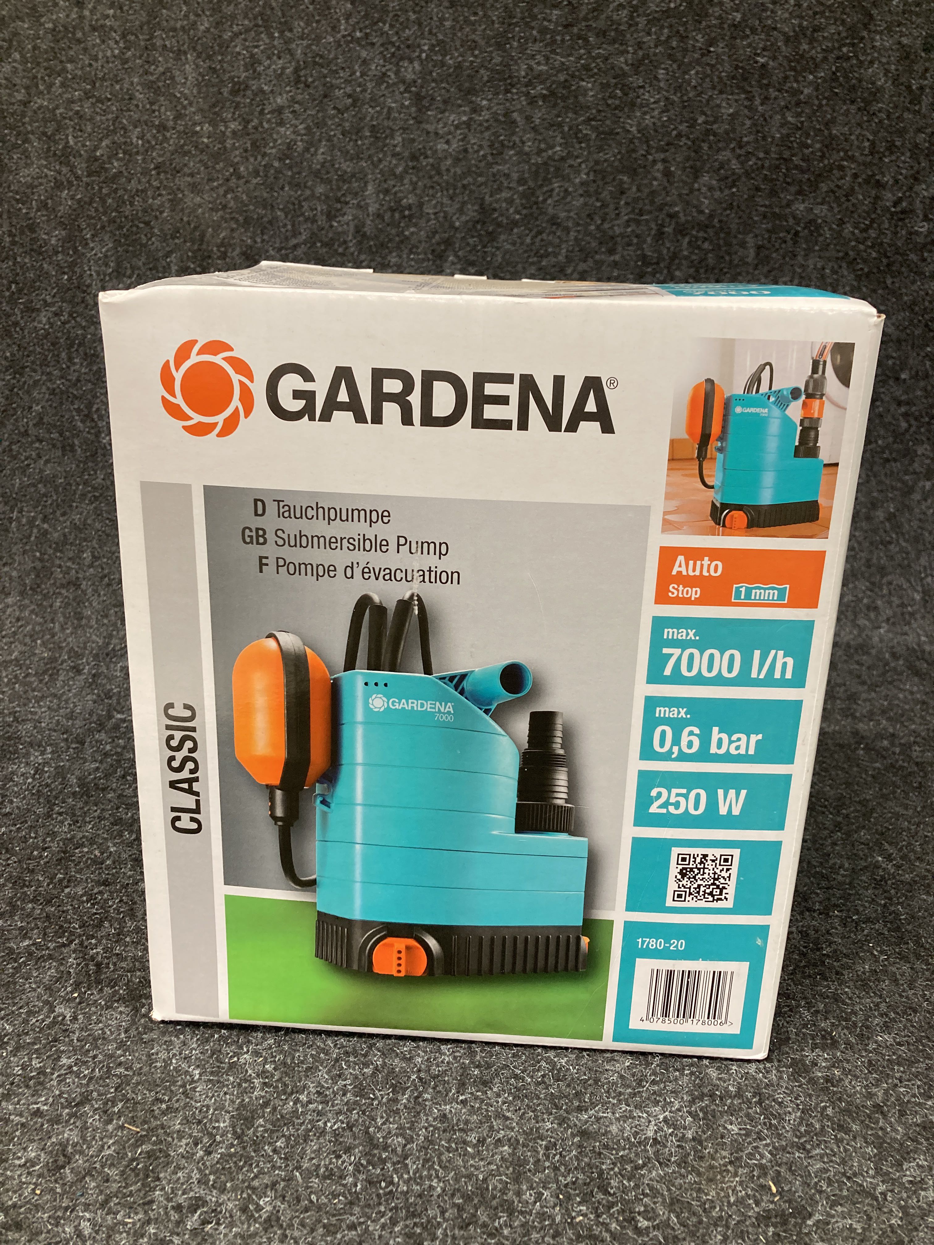 Bevattningspump Gardena 7000 Auktioner online Nätauktioner