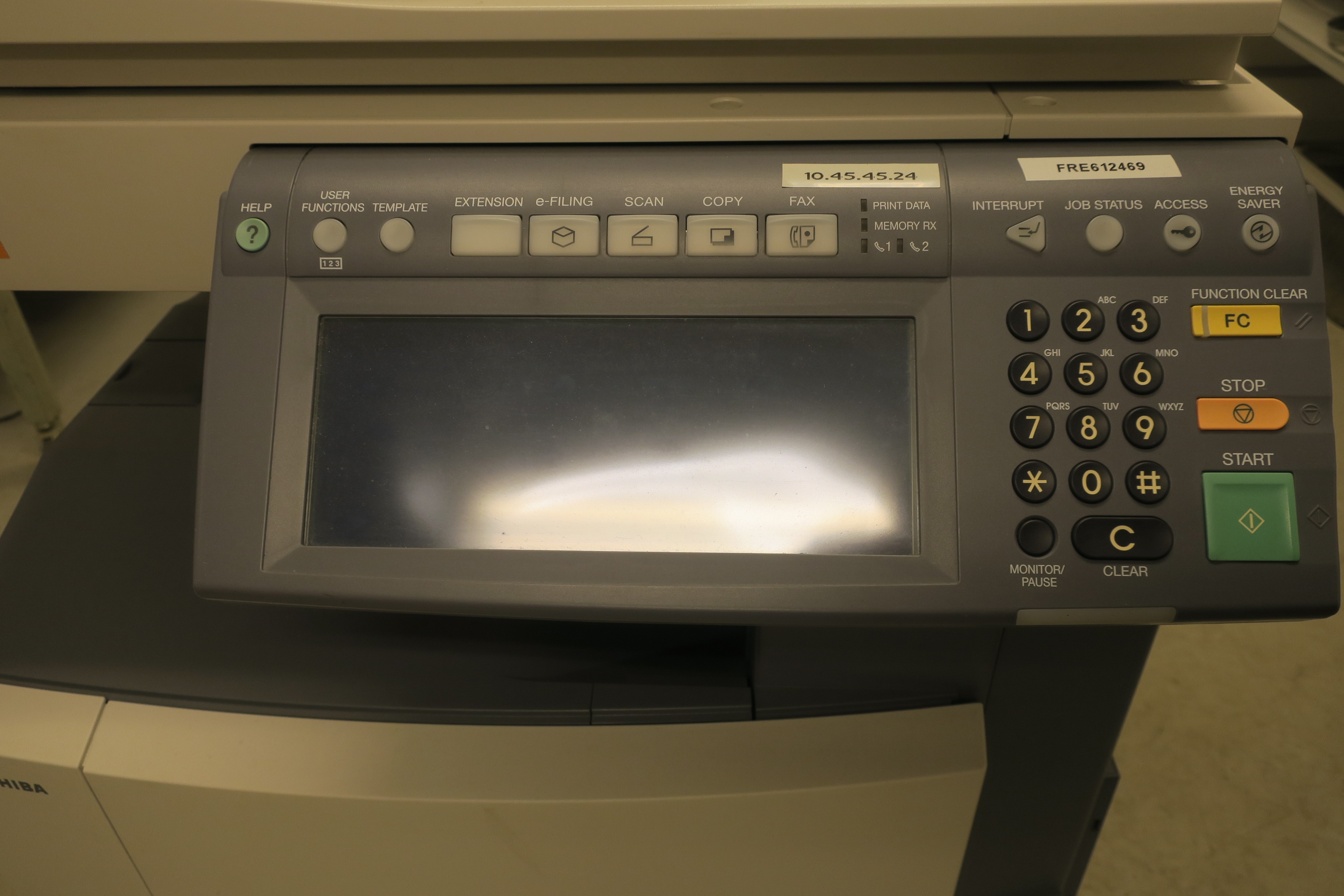 Toshiba Laser Printer, DP-2340 - PS Auction - We value the future