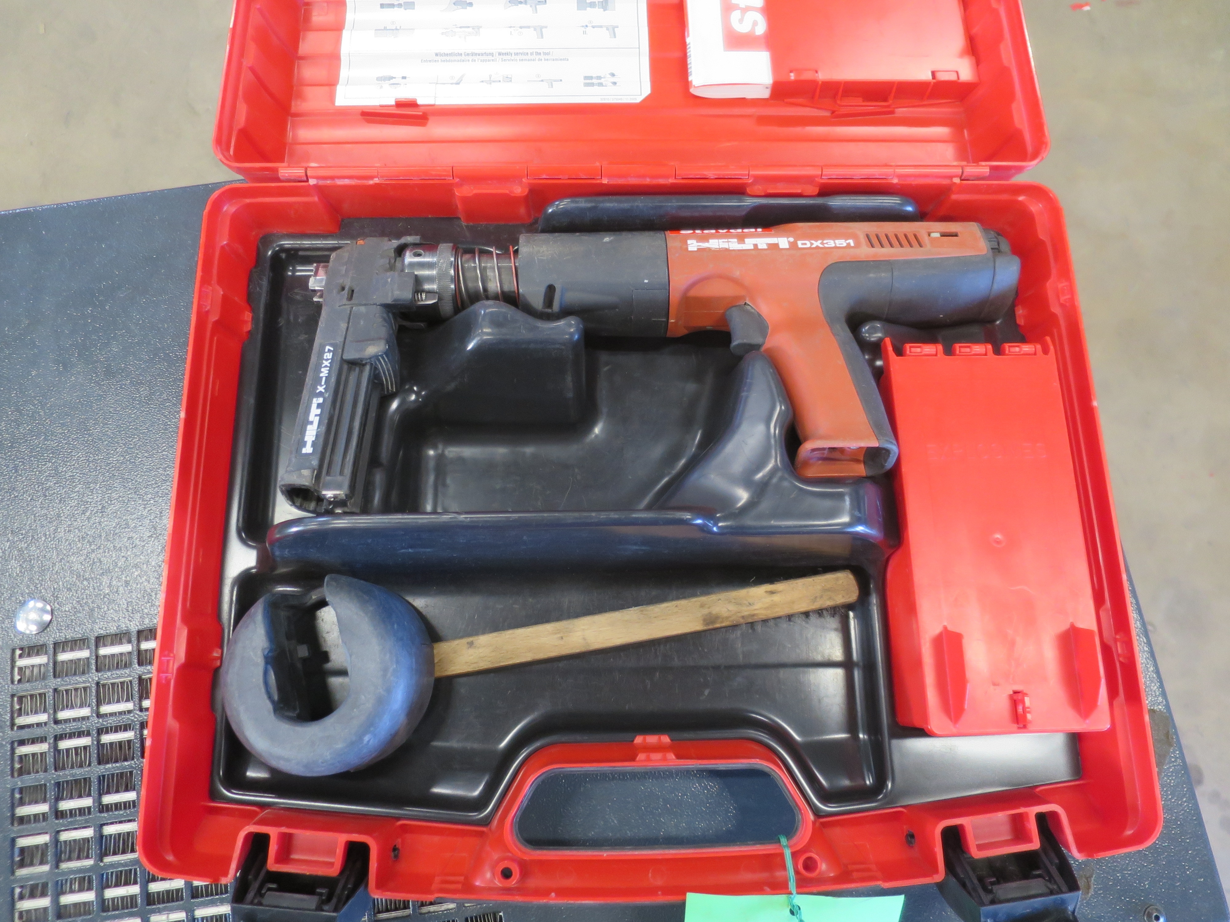Bolt gun DX351 Hilti - PS Auction - We 