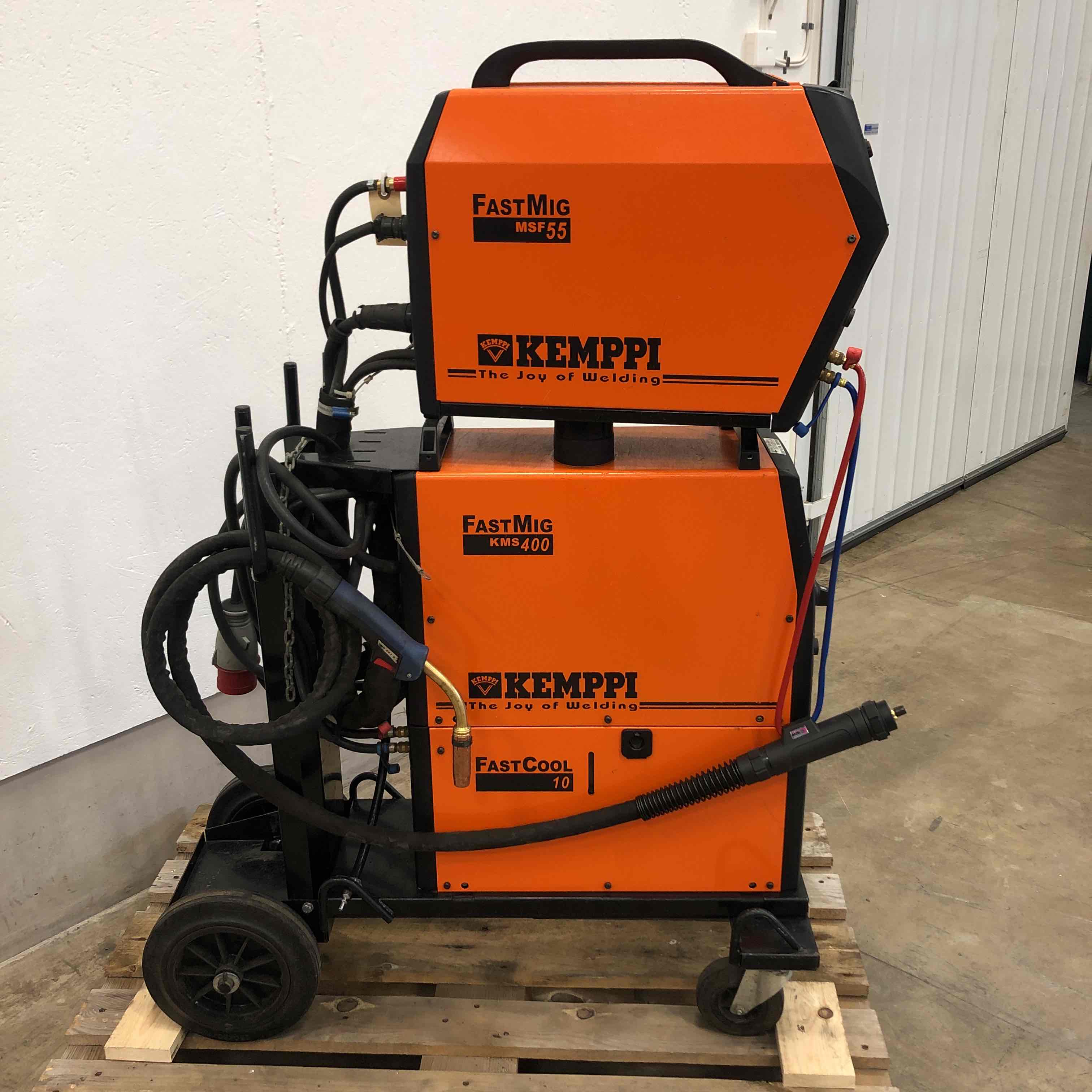 Migsvets Kemppi FastMig KMS 400 Synergi N tauktioner