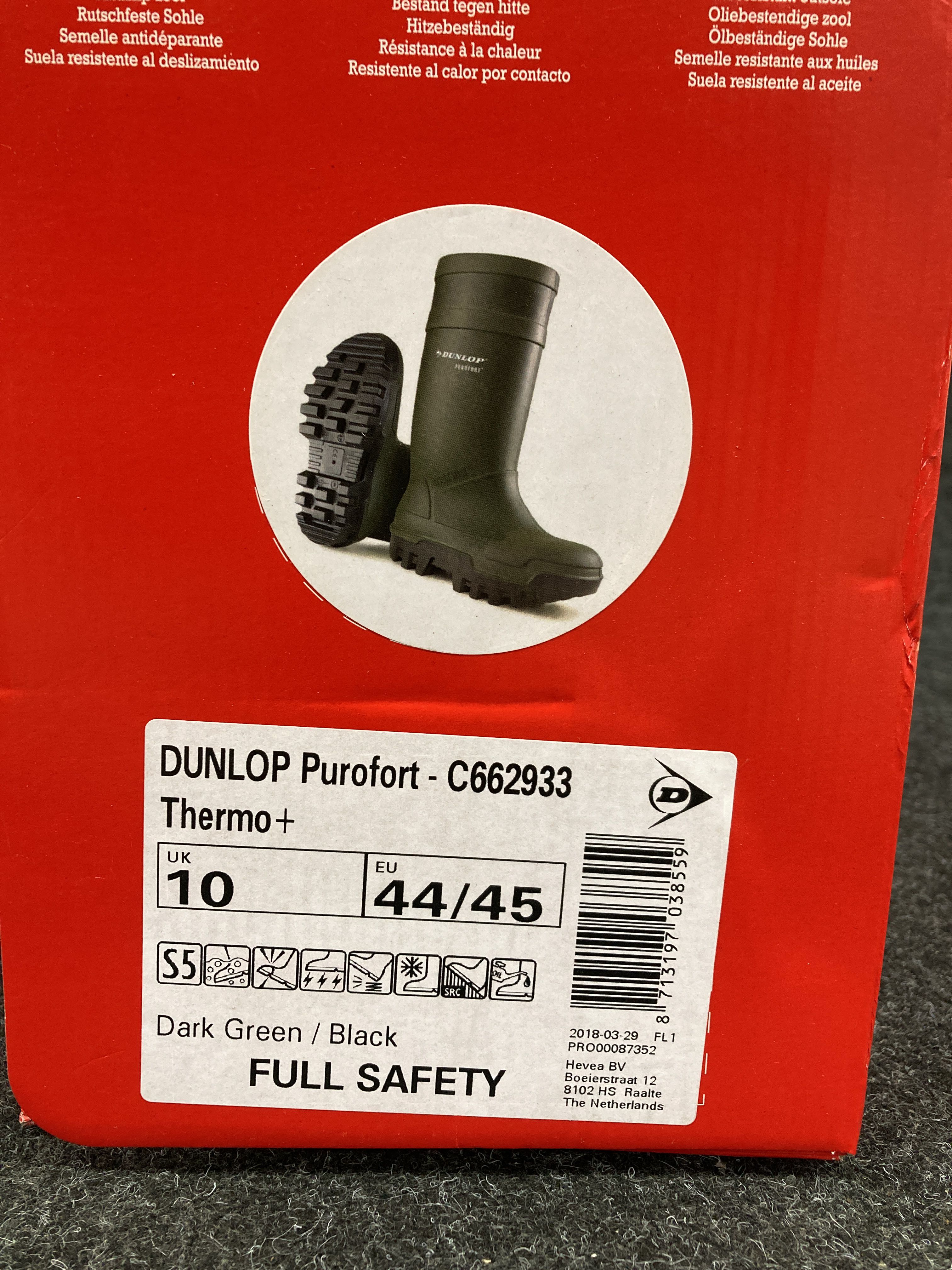 Safety boot Dunlop Purofort Thermo + 