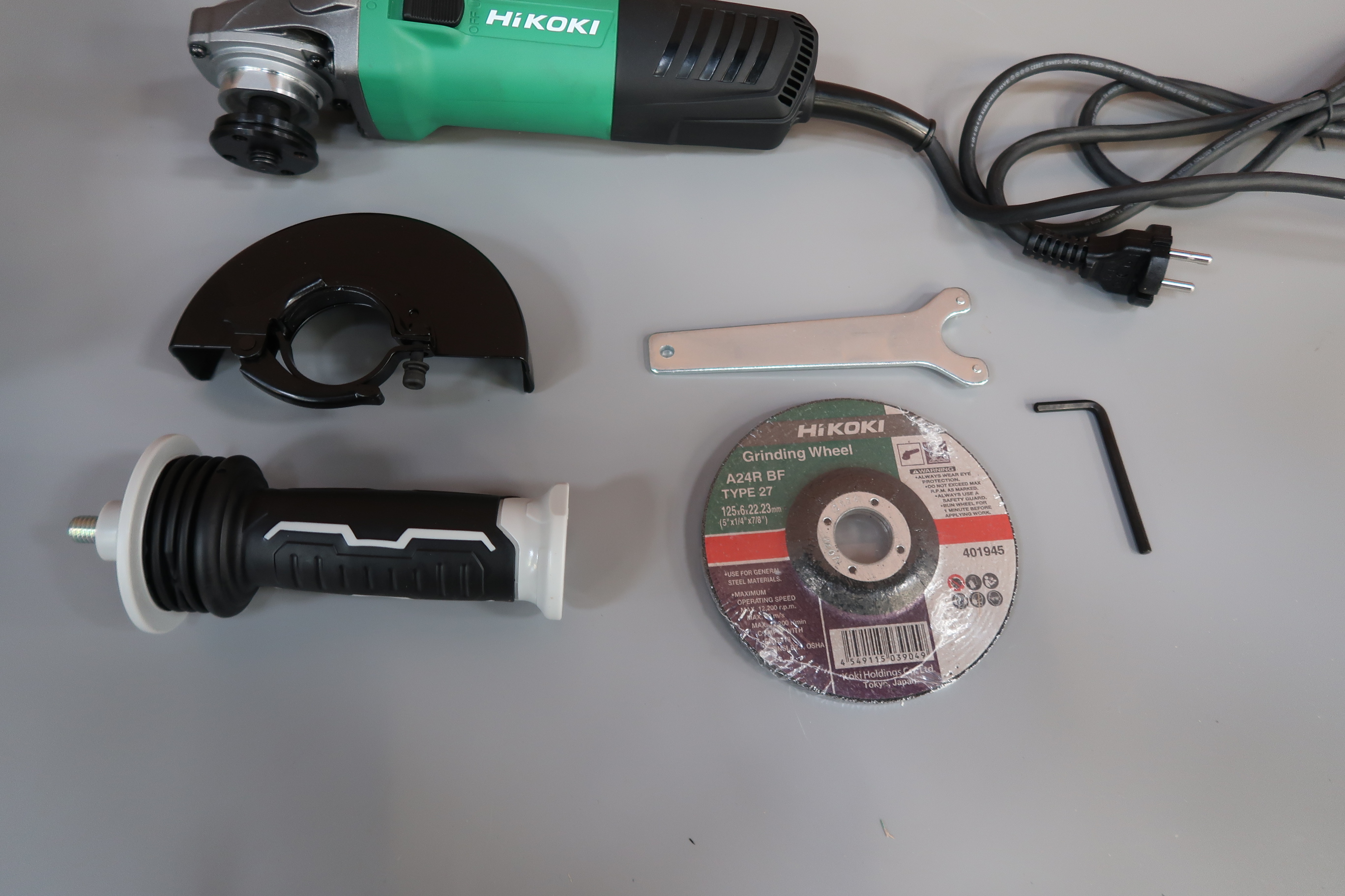 Angle grinder HIKOKI G13SW(S) 1200W - PS Auction - We value the