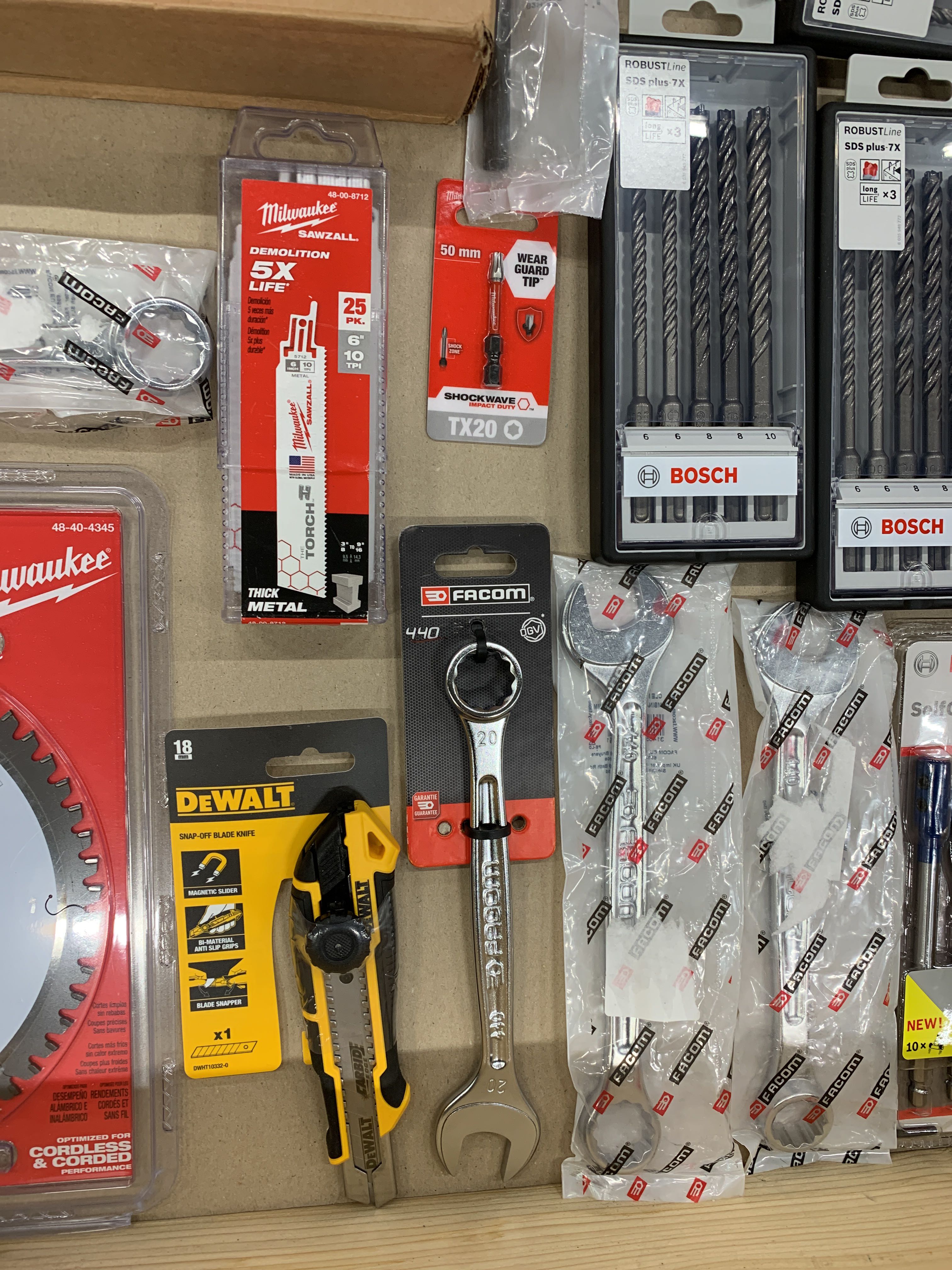 Tool range - PS Auction - We value the future - Largest in net auctions