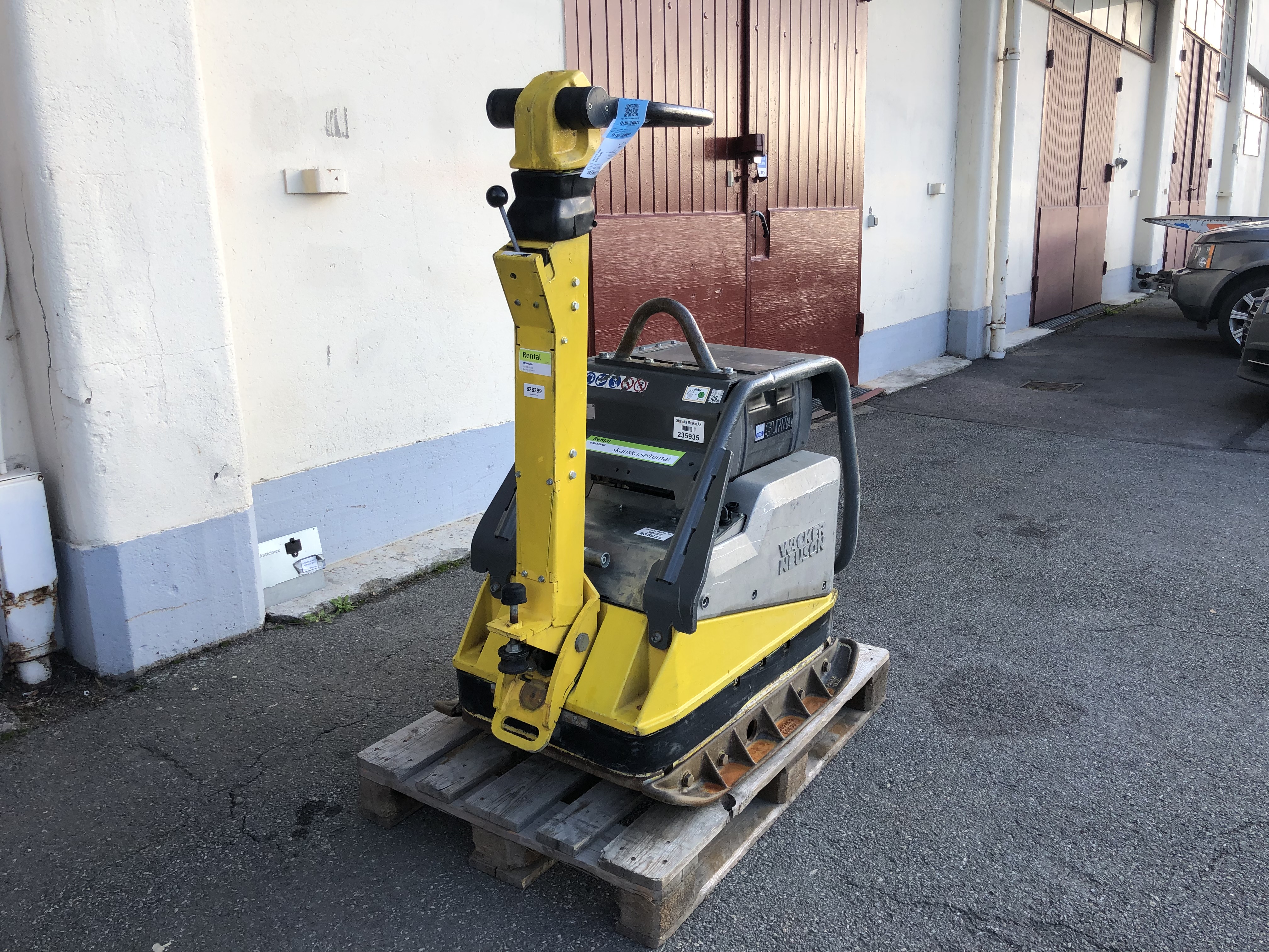 Vibroplate Wacker DPU 6555 He - PS Auction - We value the future