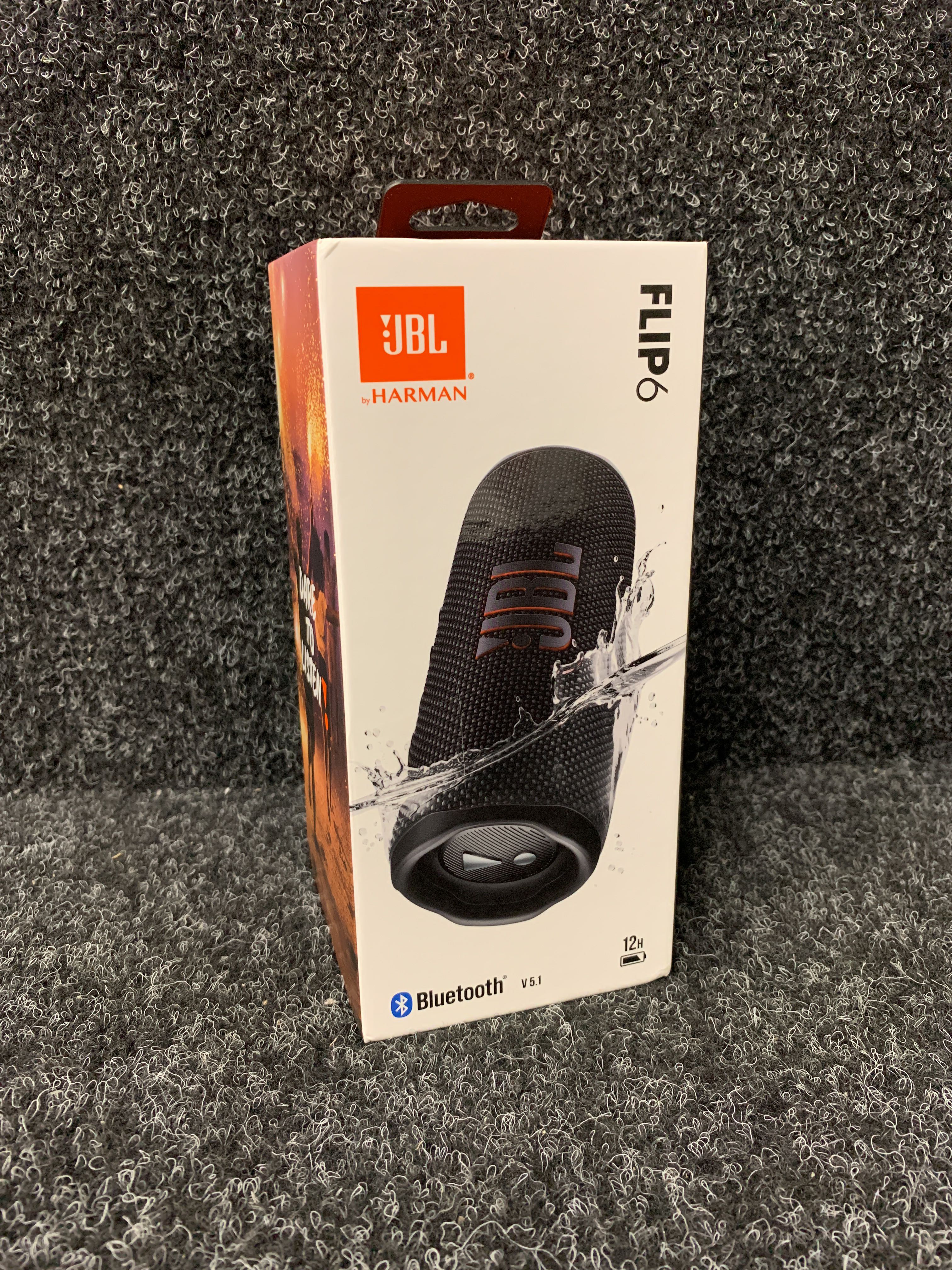 Portable speaker JBL Flip 6 - Black - PS Auction - We value the