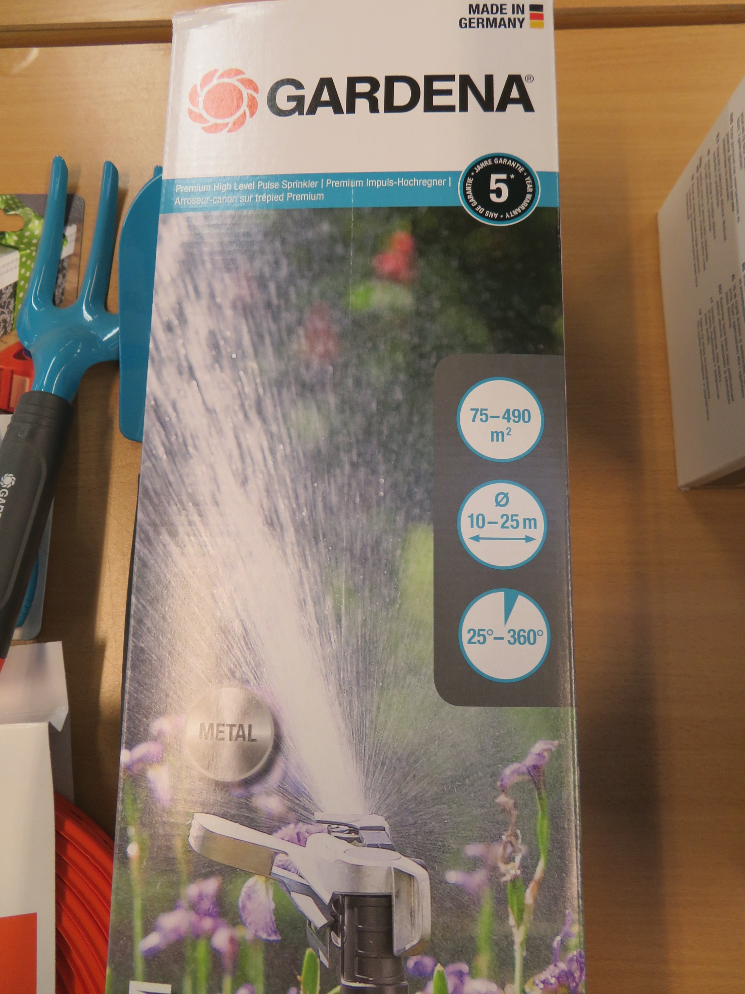 Gardena bevattningsslang, Gardena vattenspridare, Gardena aqua stop mm Units Ledande på