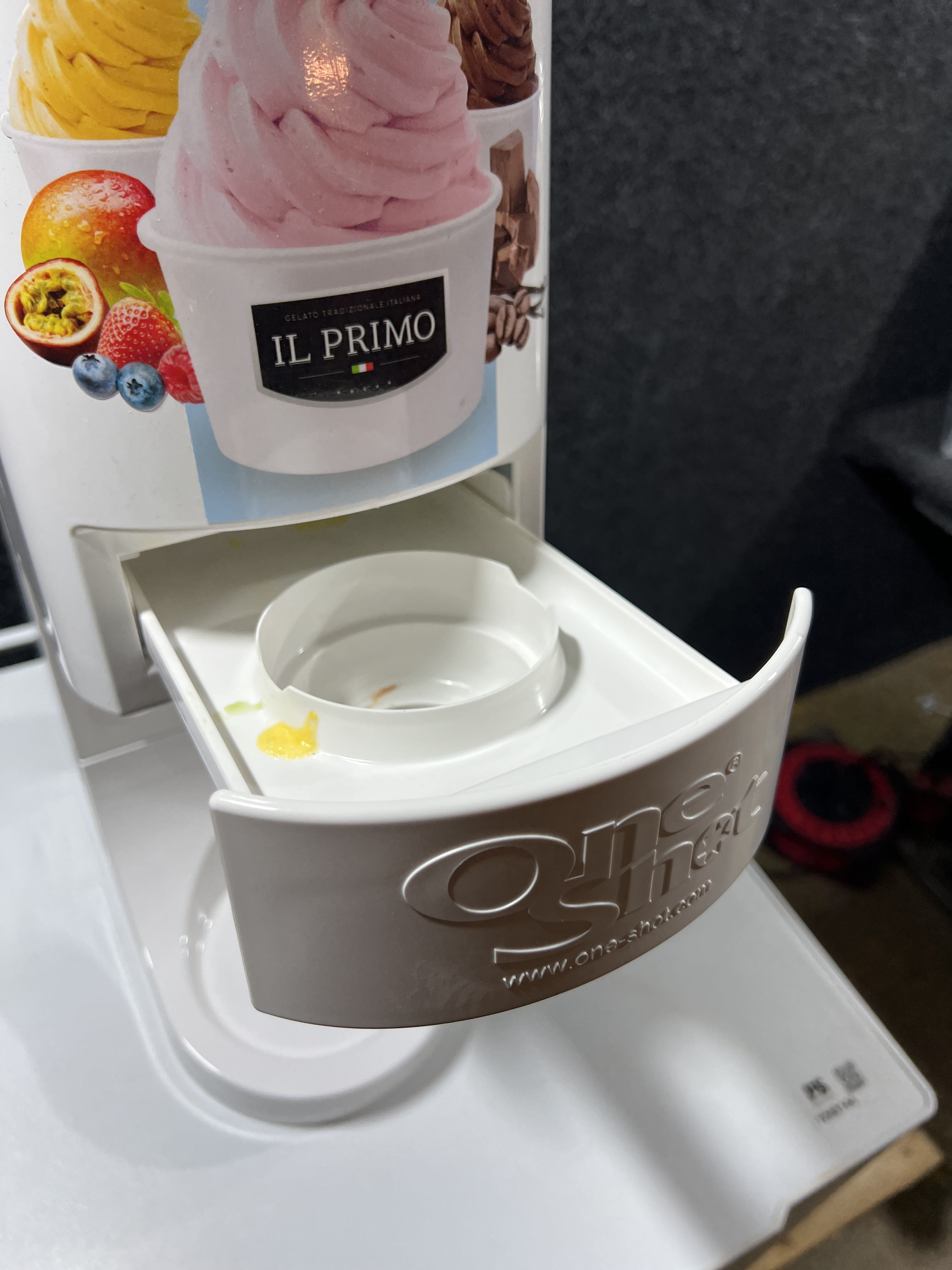 Ice cream machine with freezer - IL Primo One Shot OS8 - PS