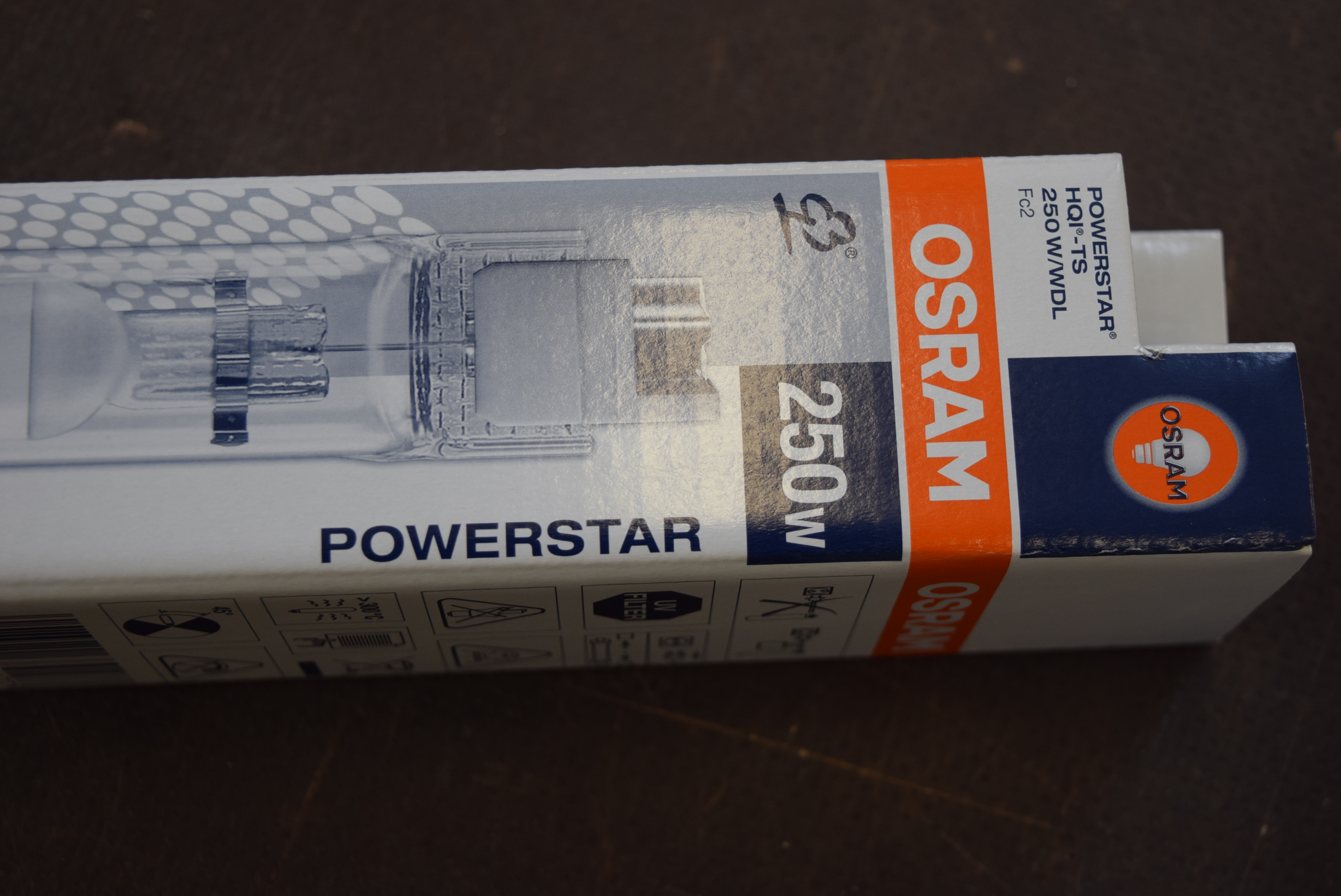 Lamp 2st Osram Powerstar HQI-TS 250W / WDL - PS Auction - We value