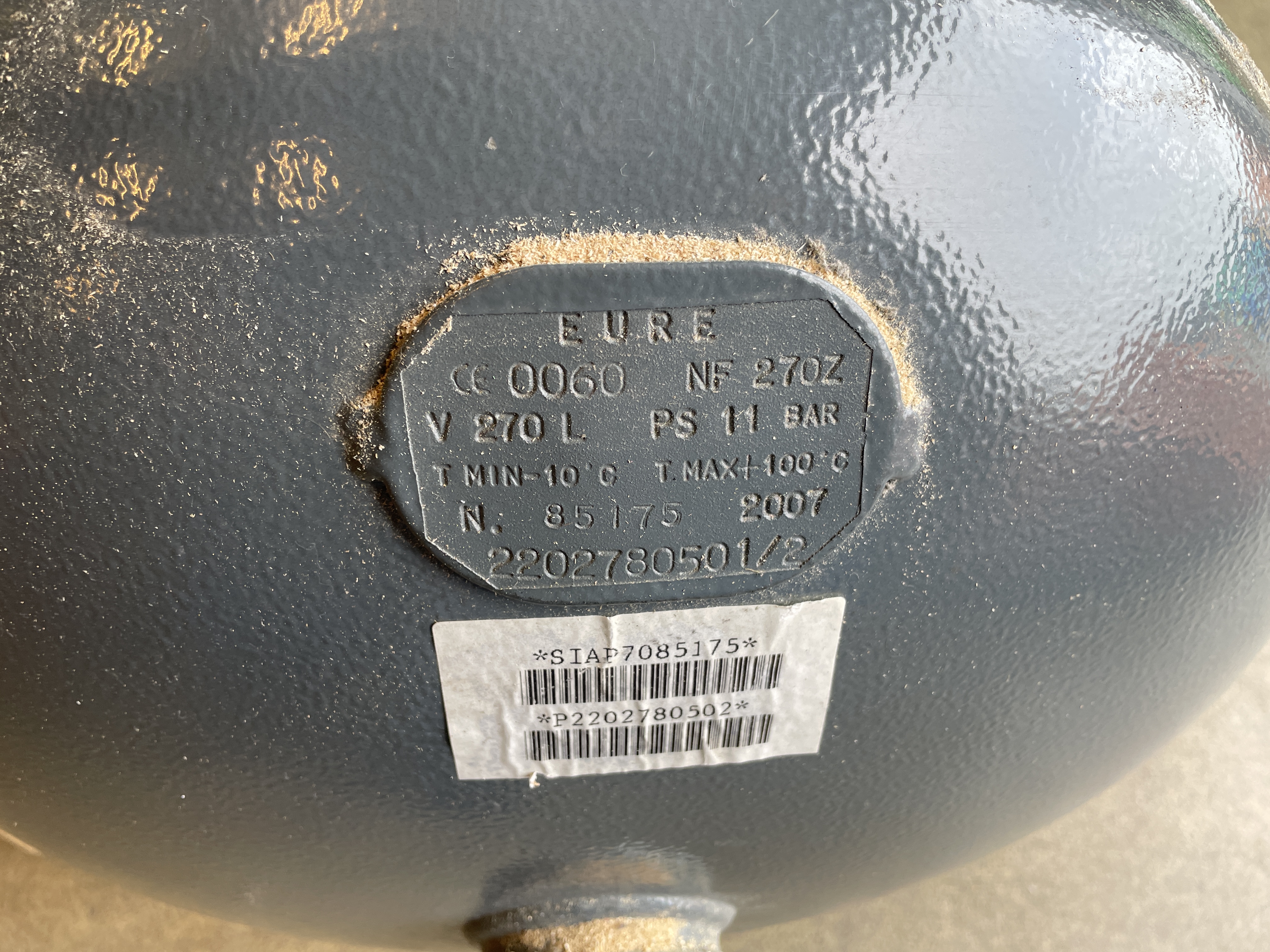 Compressor Atlas Copco GA 8FF, with cooling dryer GX 11 - PS