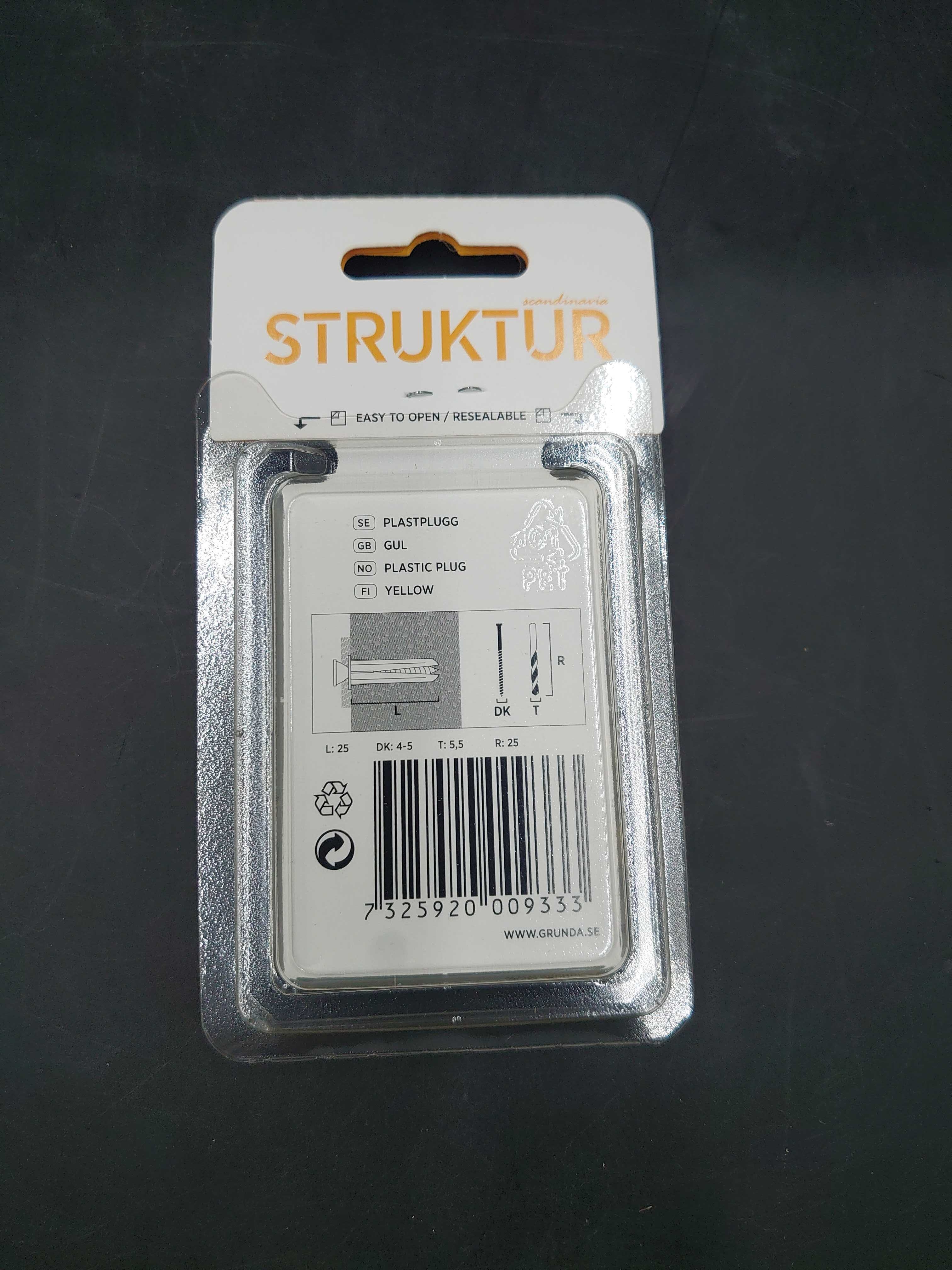 40 st 20-pack Struktur plastplugg, 5,5x25 mm - Frakt ingår - Auktioner ...