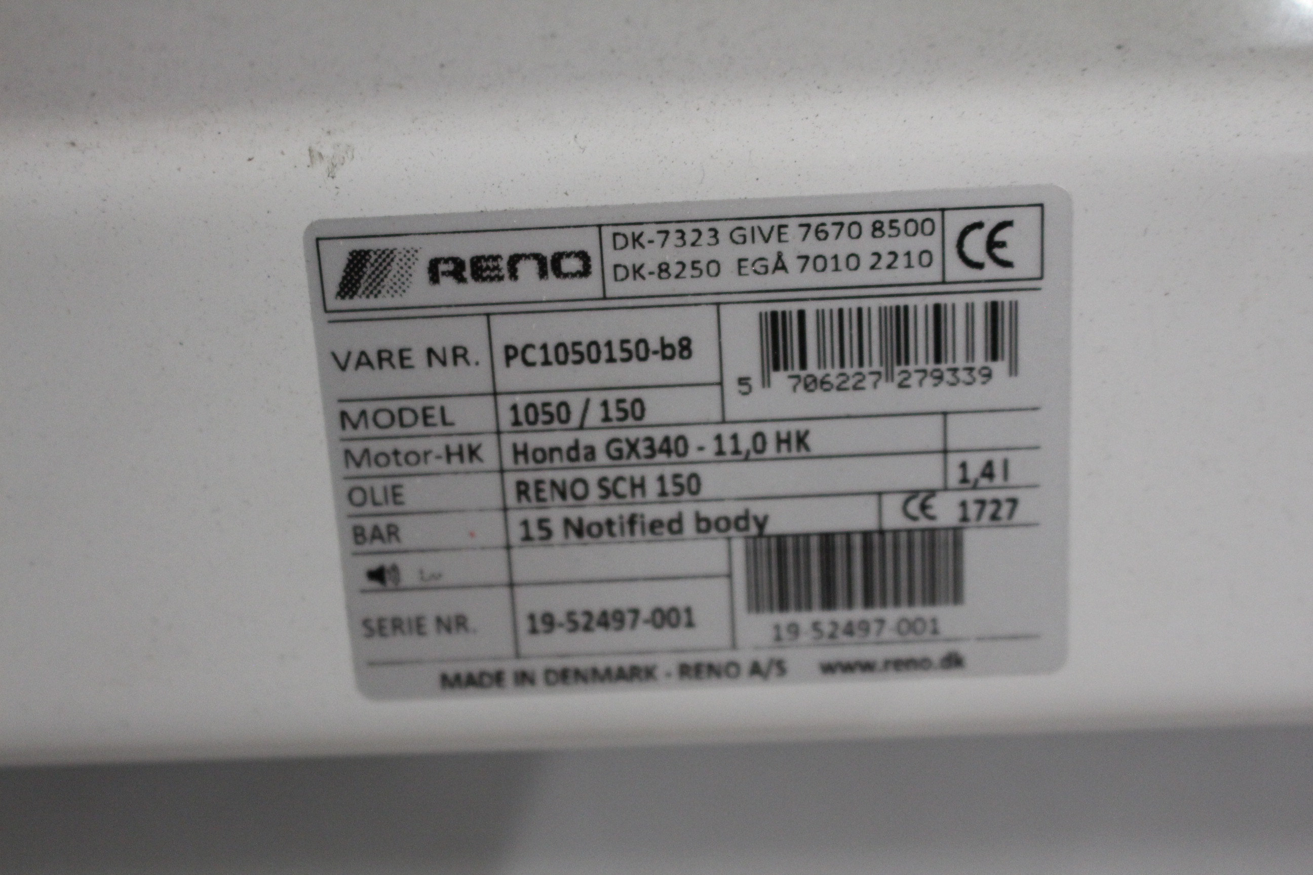 Compressor RENO 1050/150 - PS Auction - We value the future