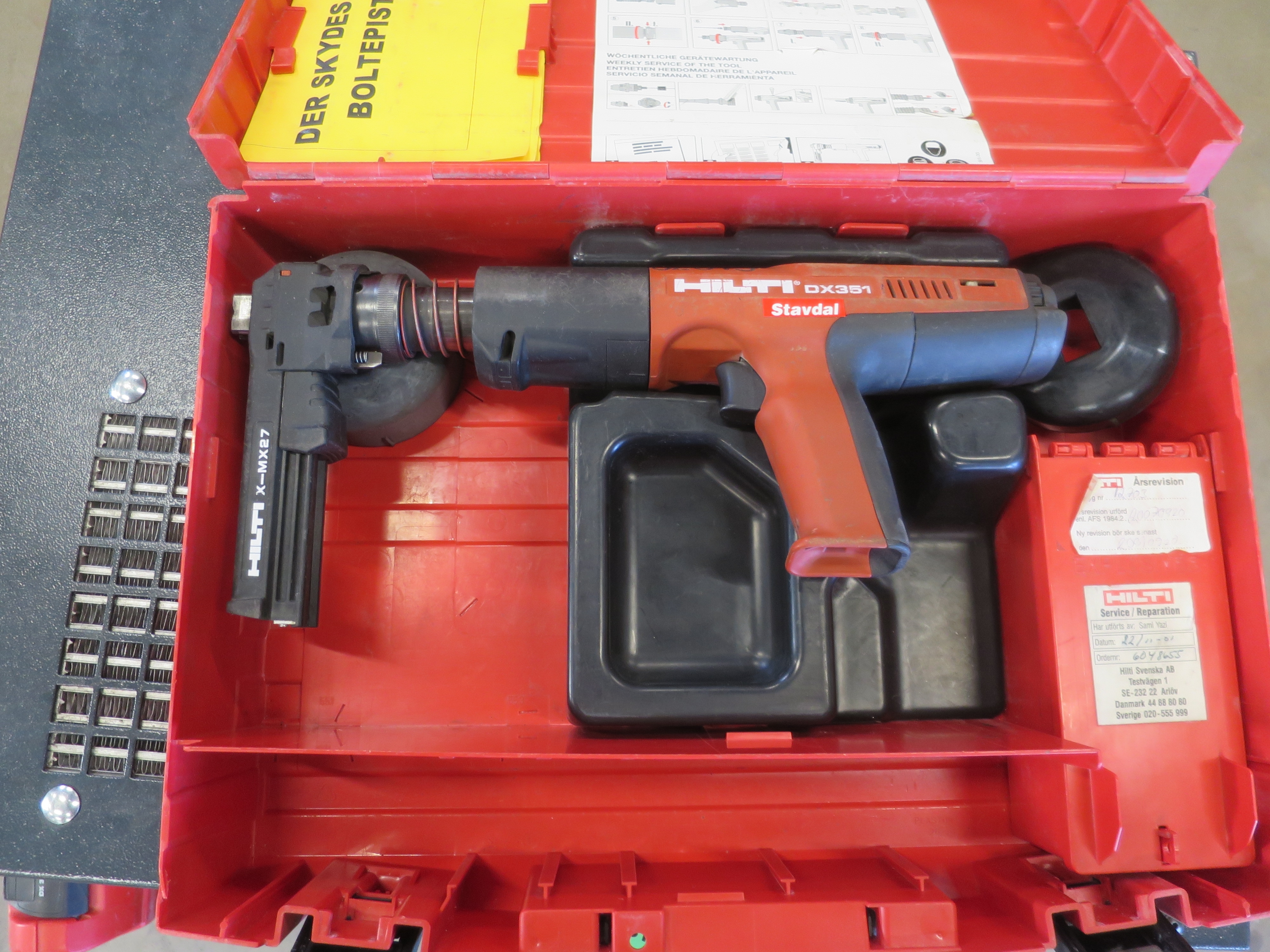 Bolt gun Hilti DX351 - PS Auction - We 