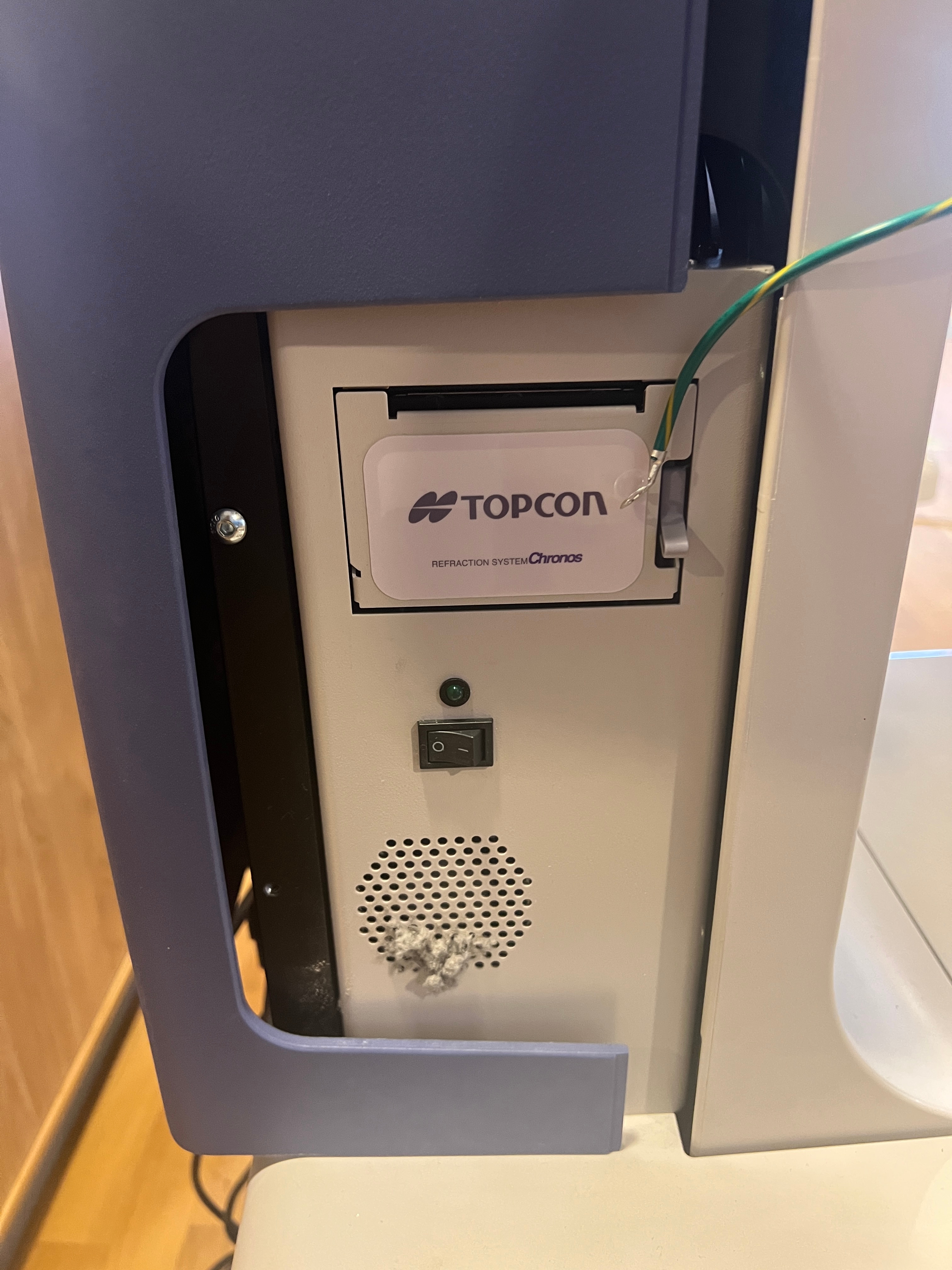Topcon Serial Number Refraction machine Chronos Topcon 2020 / Serial number AN2000054 - PS ...
