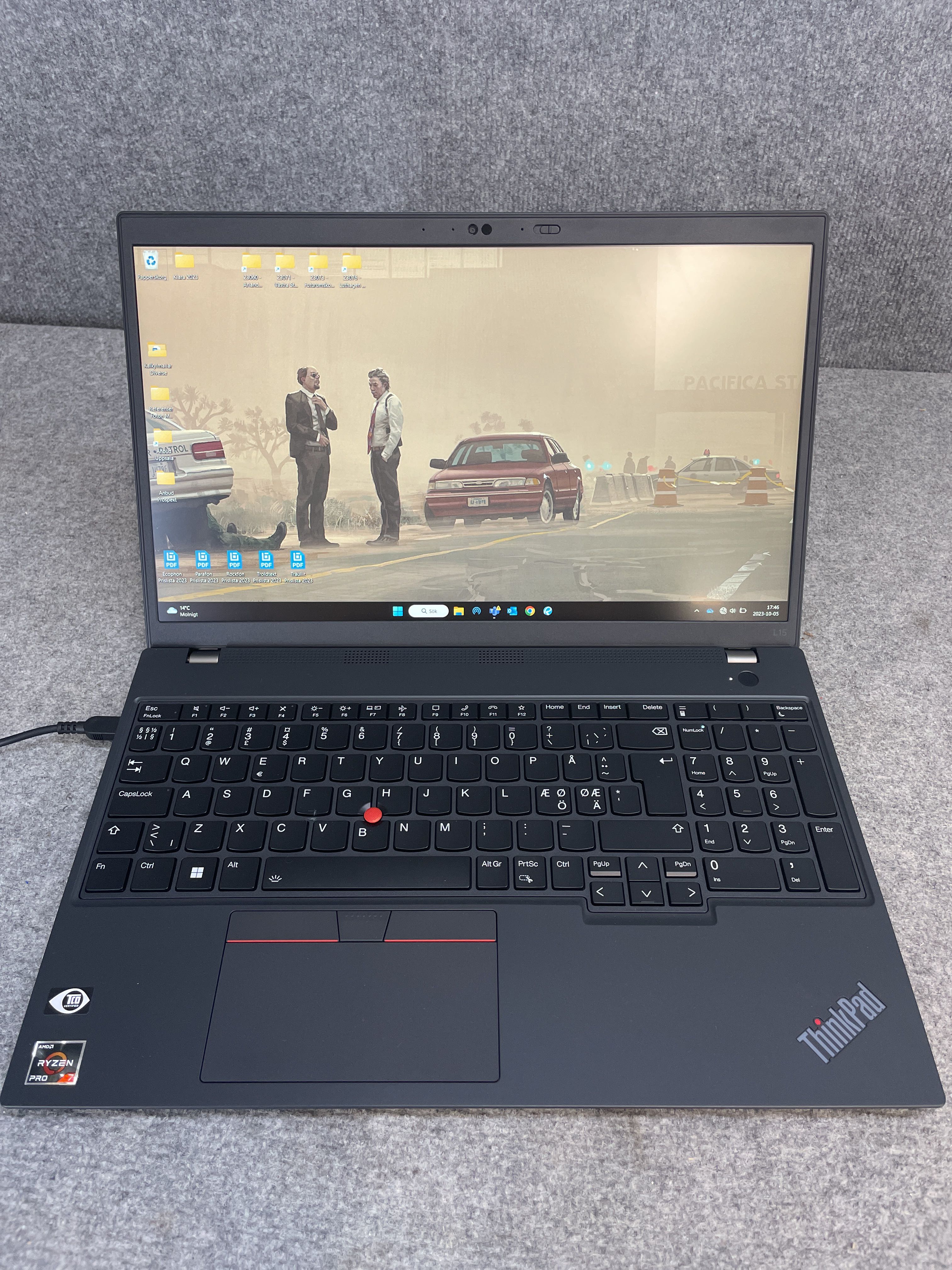 Schermo LCD 15.6'' Per Lenovo ThinkPad L15 Gen3 21C3004VUS - Non Touch