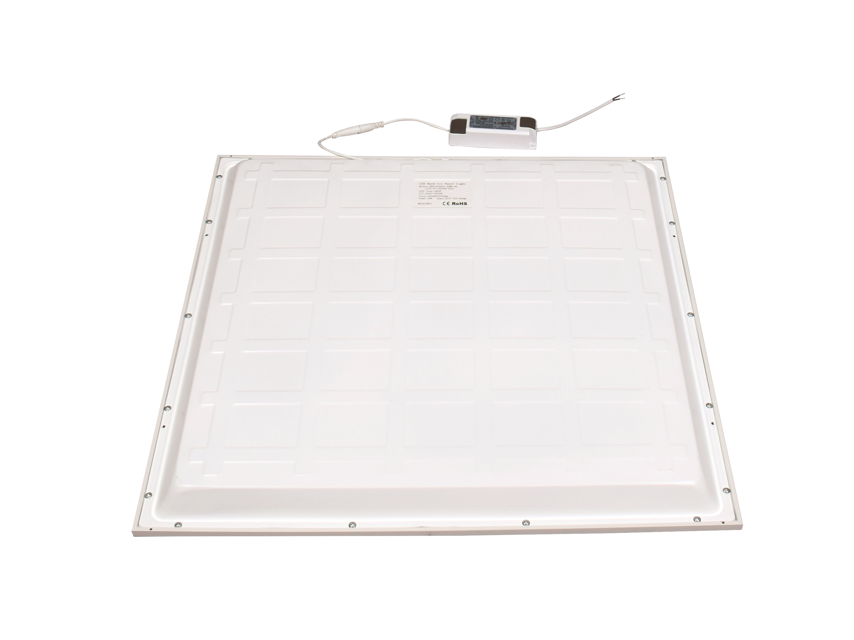 8 st LED paneler med trafo, 60x60cm - Frakt ingår - Auktioner online ...