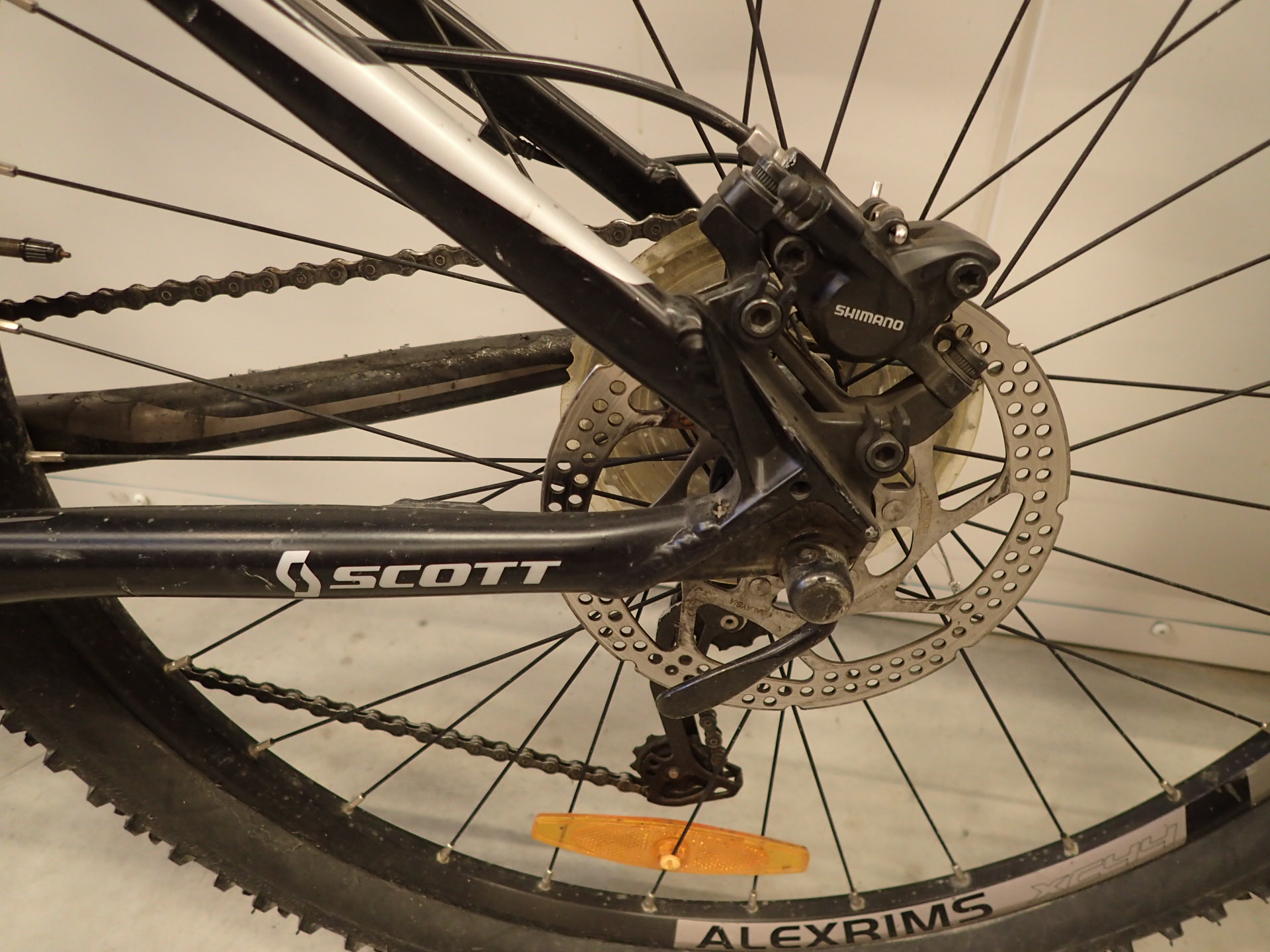 Guidon Plat SCOTT Octane Comp Aluminium + Potence Avant KORE - Occasion (VTT/Voyage)